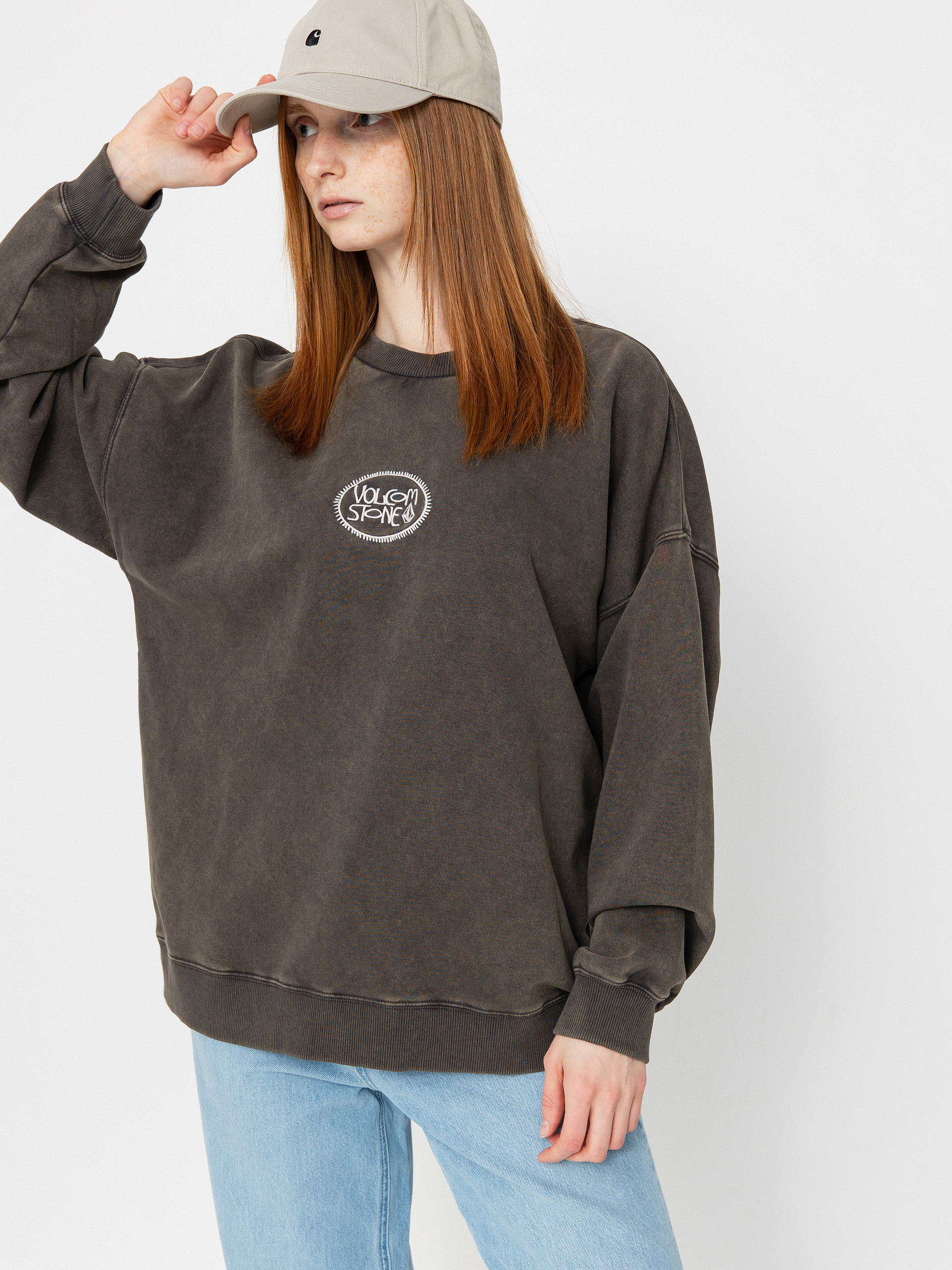 Pulóver Volcom Stone Crew Wmn (vintage black)