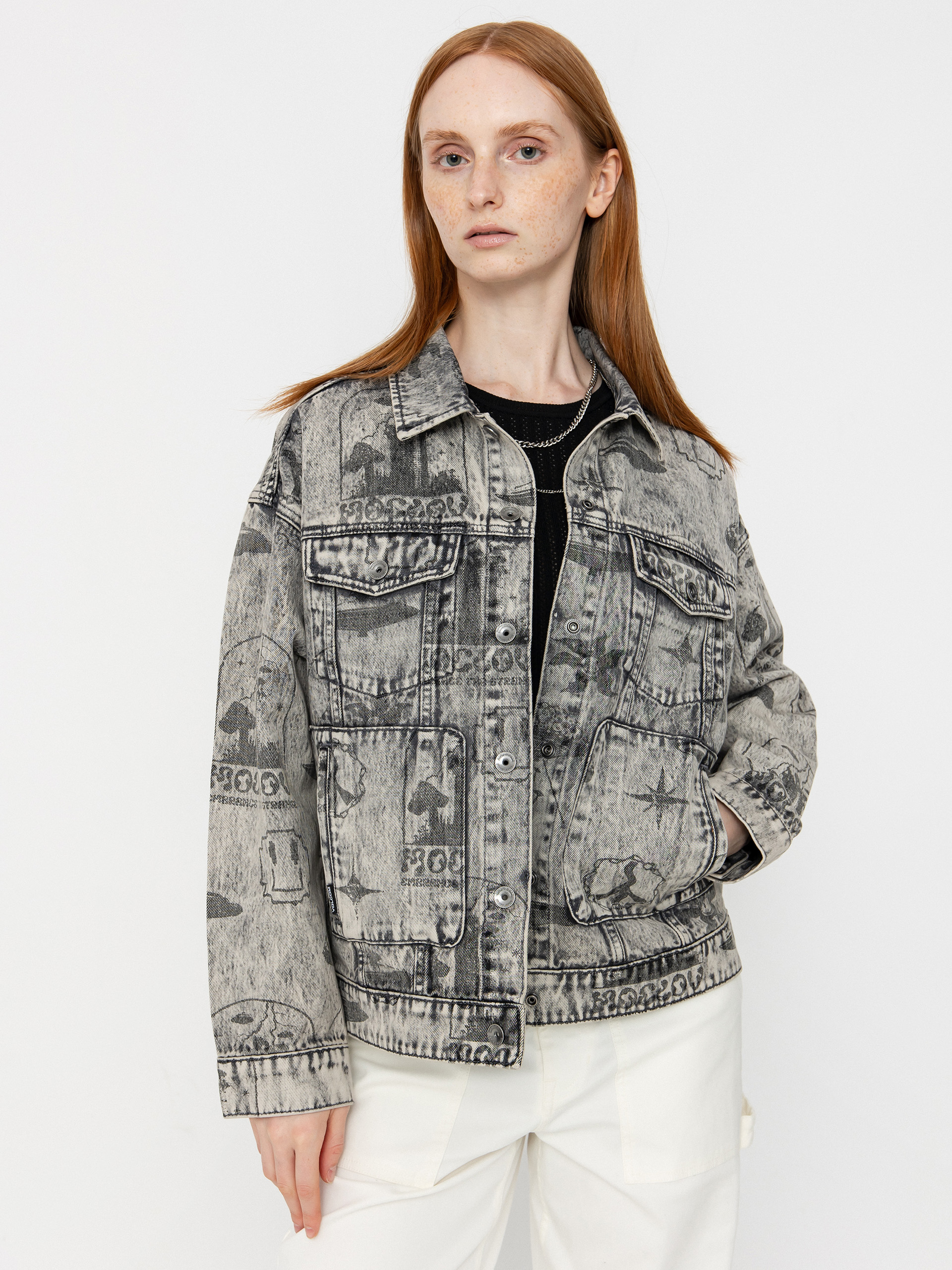 Dzseki Volcom Fa Filip Rygalski Wmn (grey vintage)