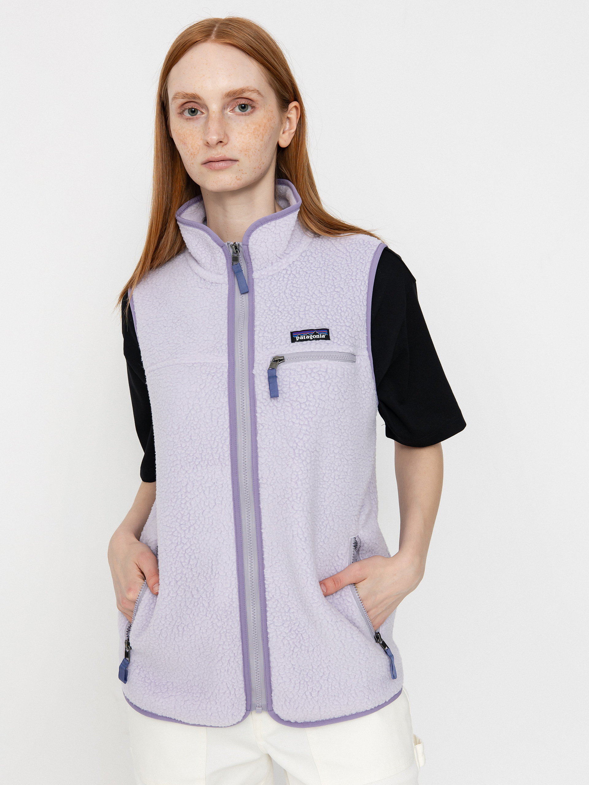 Patagonia Retro Pile Wmn Mellény (foxglove purple)