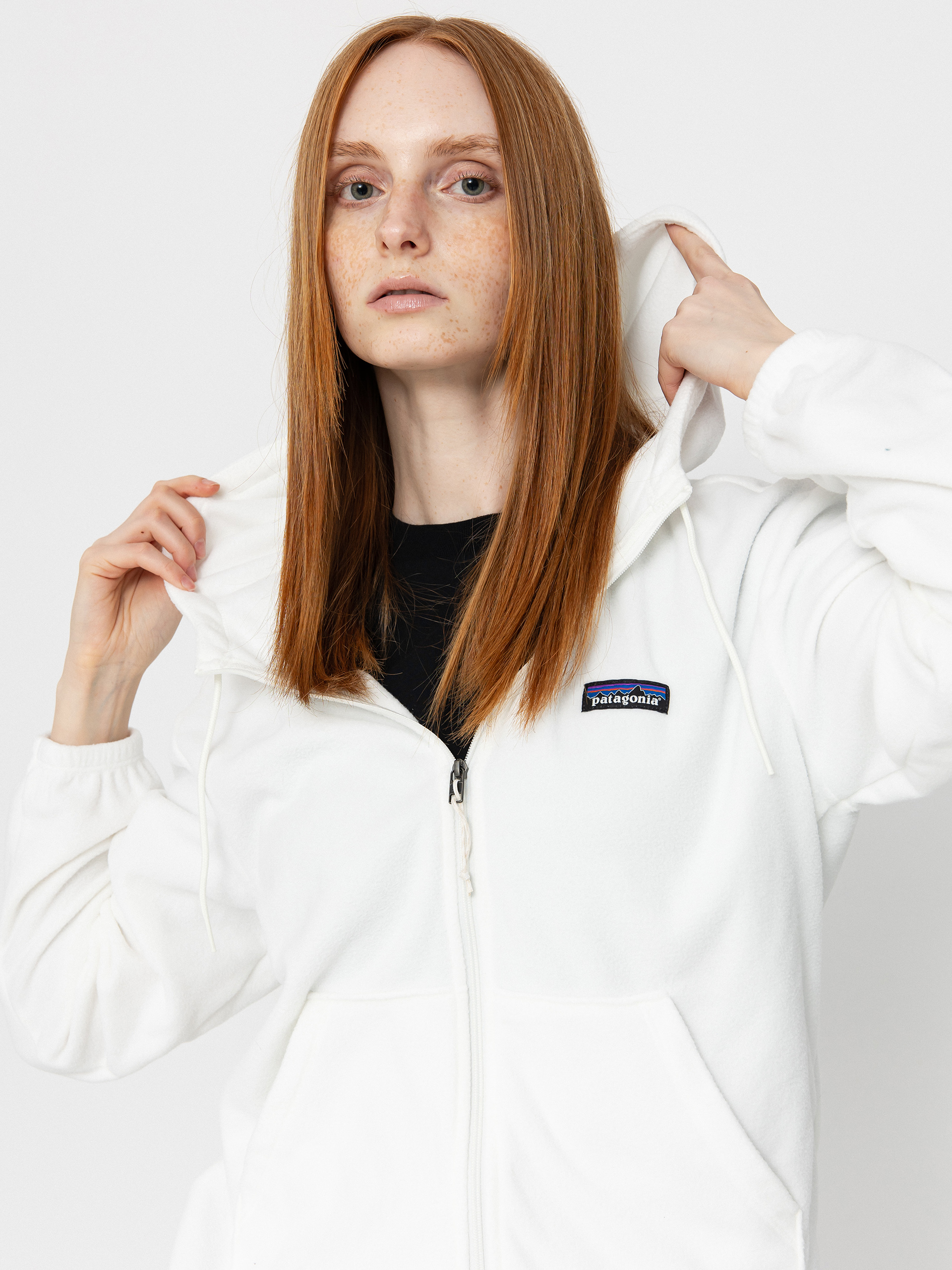 Patagonia Micro D ZHD Kapucnis pulóver Wmn (birch white)
