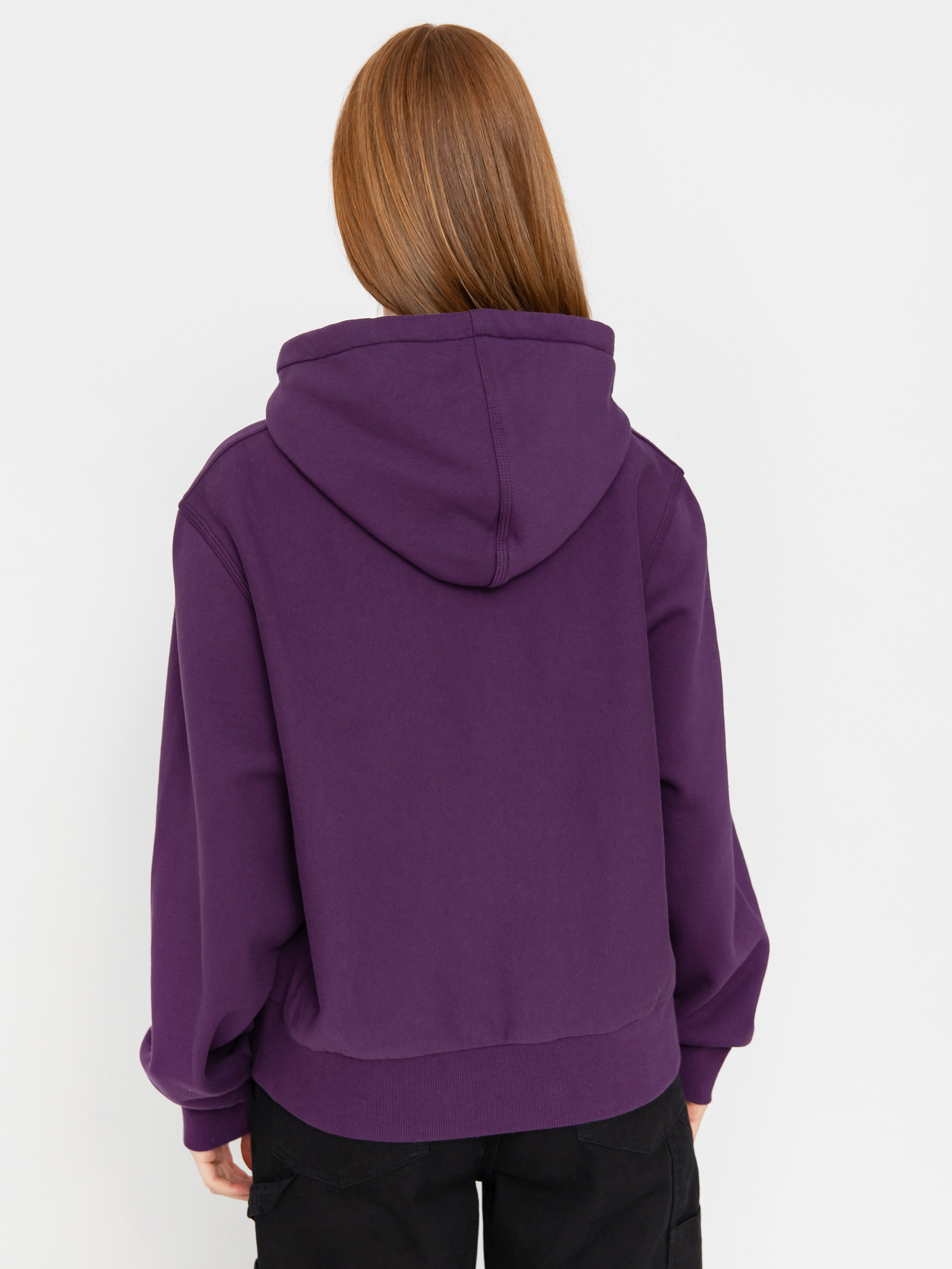 Carhartt WIP American Script HD Wmn Kapucnis pulóver (huckleberry)