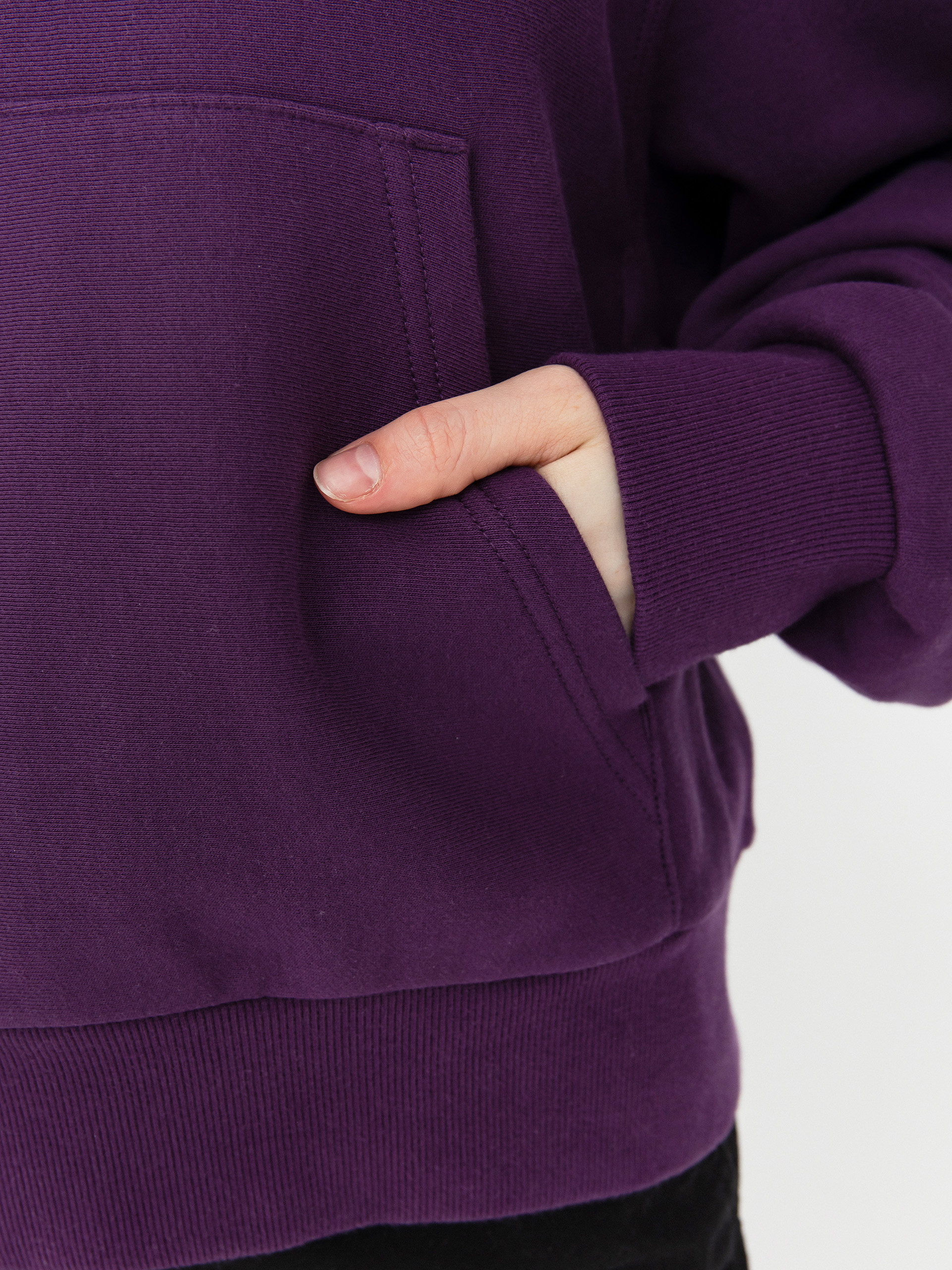 Carhartt WIP American Script HD Wmn Kapucnis pulóver (huckleberry)