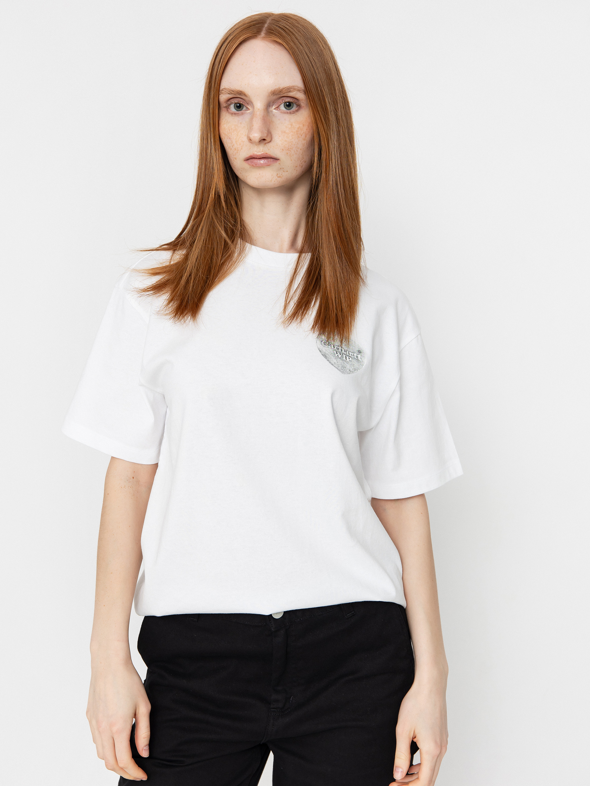 Carhartt WIP Hartt Chain Wmn Póló (white)