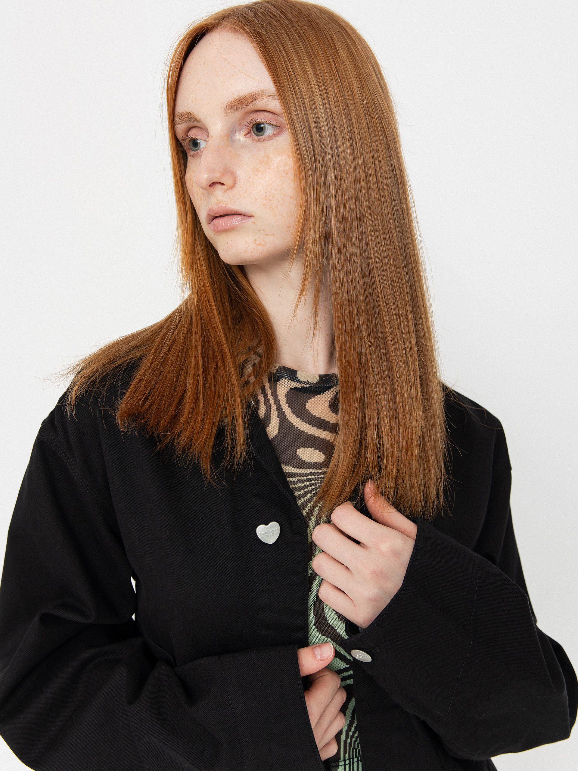 Carhartt WIP Drewe Wmn Dzseki (black)