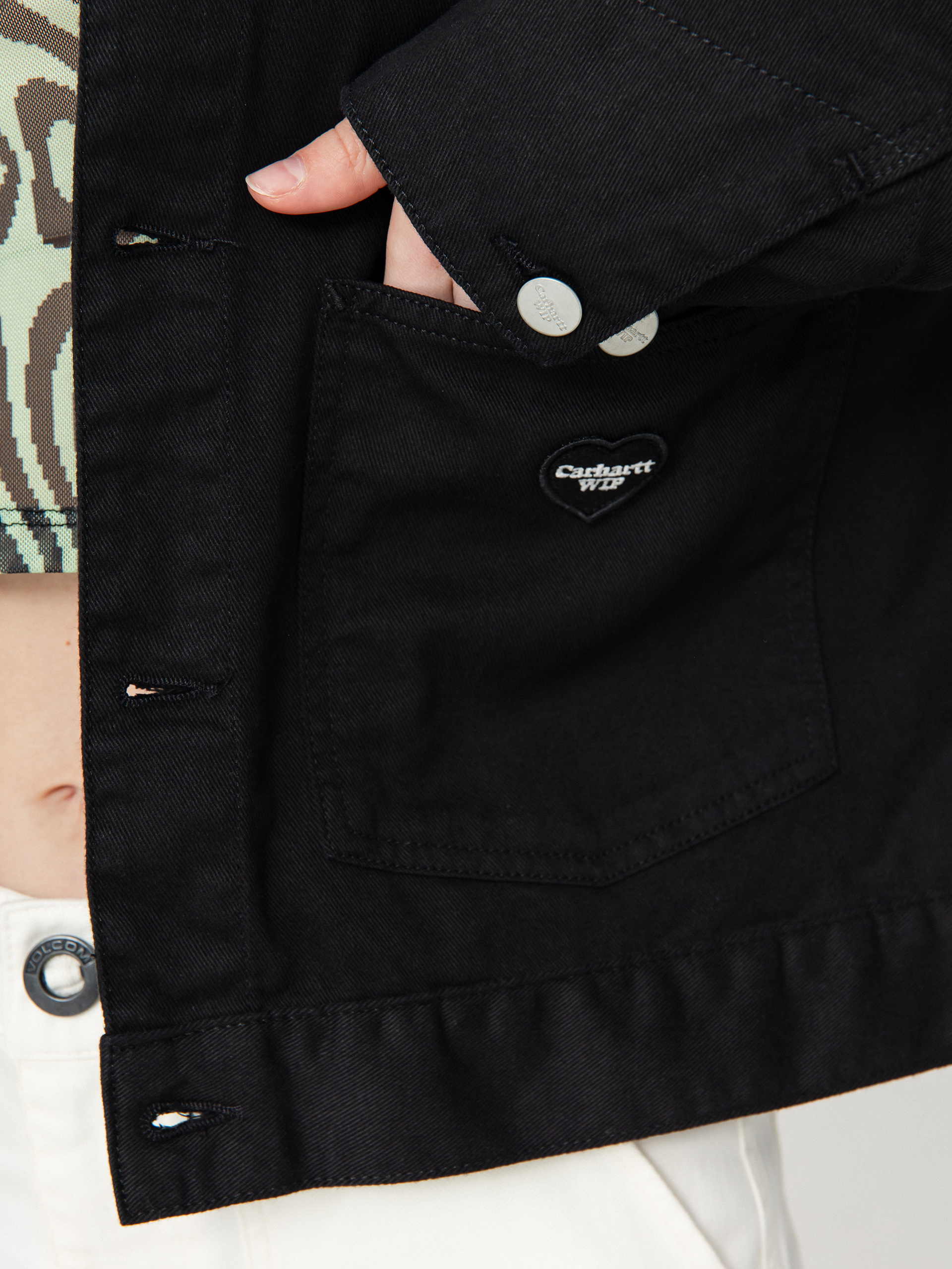 Carhartt WIP Drewe Wmn Dzseki (black)