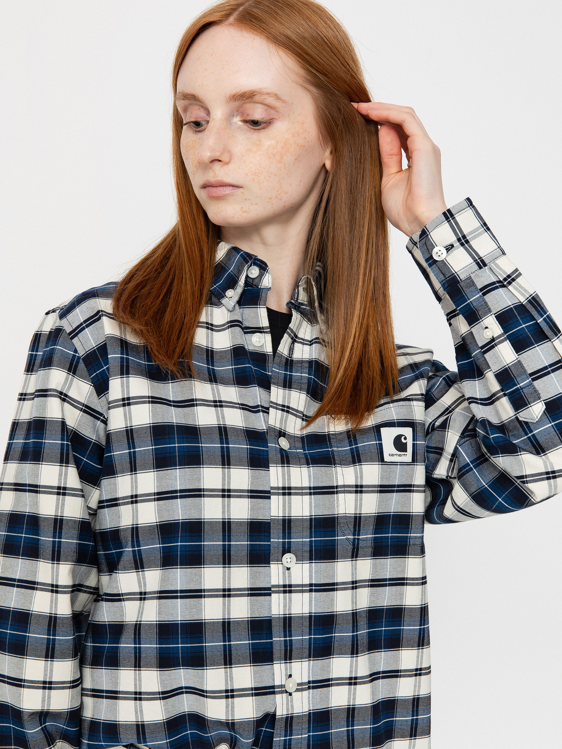 Carhartt WIP Tarbell Wmn Ing (tarbell check/dark navy/white)