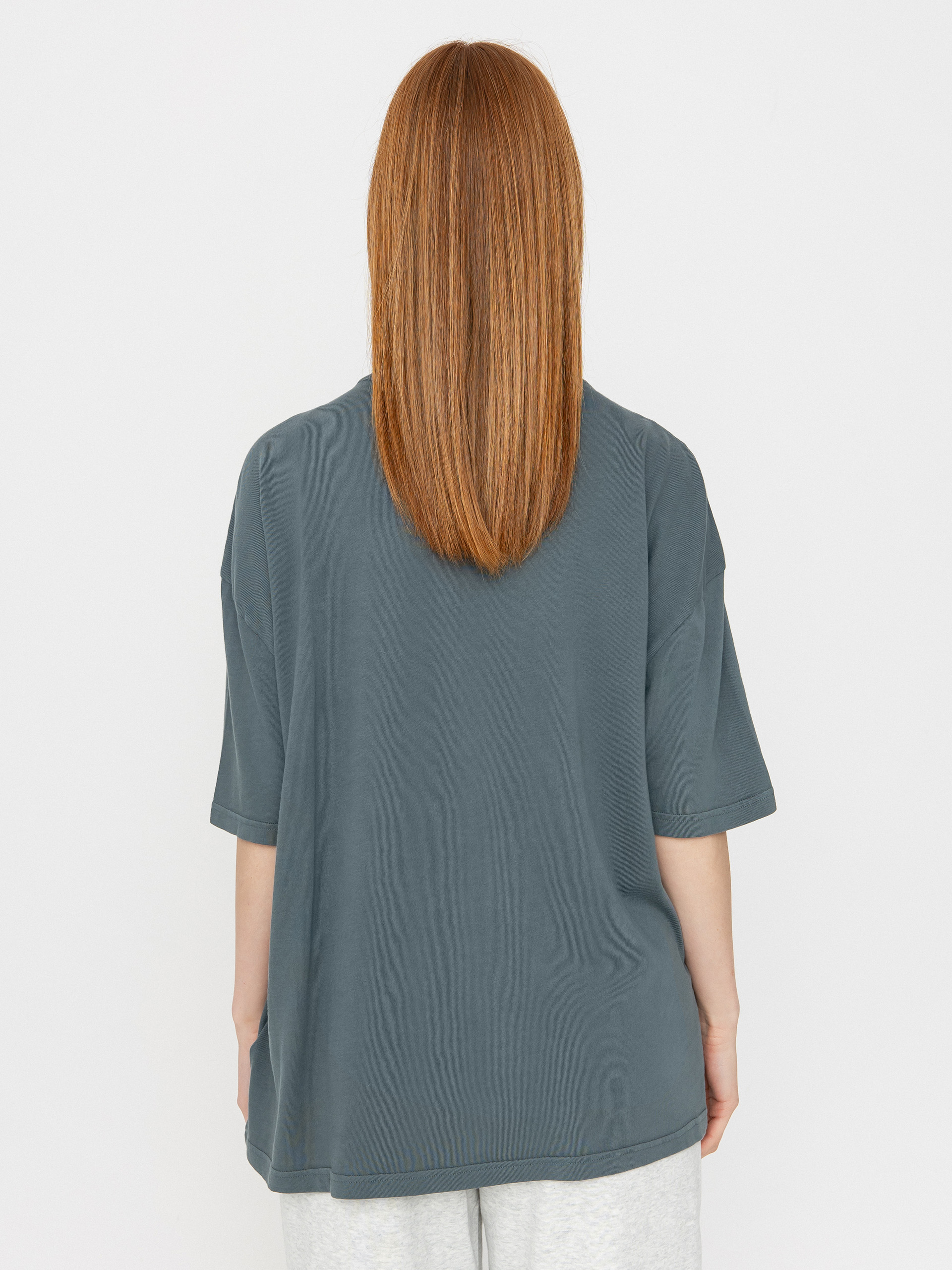 Brixton Bloom Oversized Boyfriend Wmn Póló (basalt)