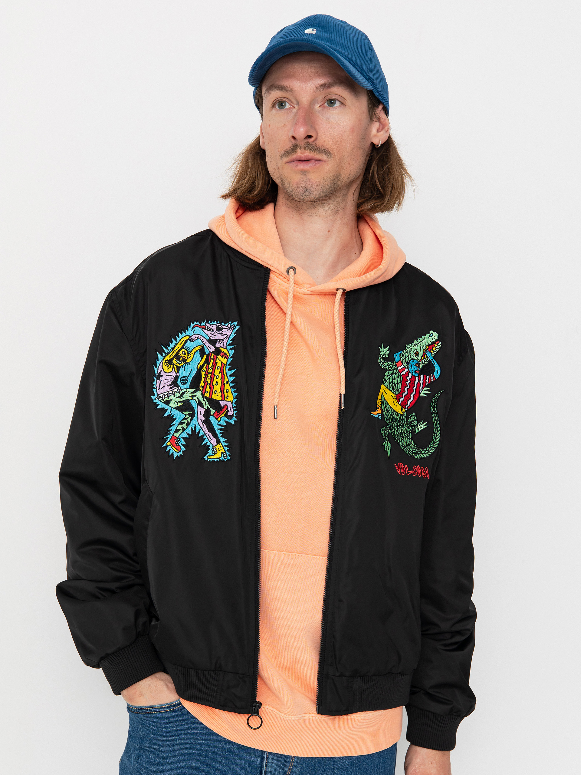 Dzseki Volcom Fa Bob Mollema (black)