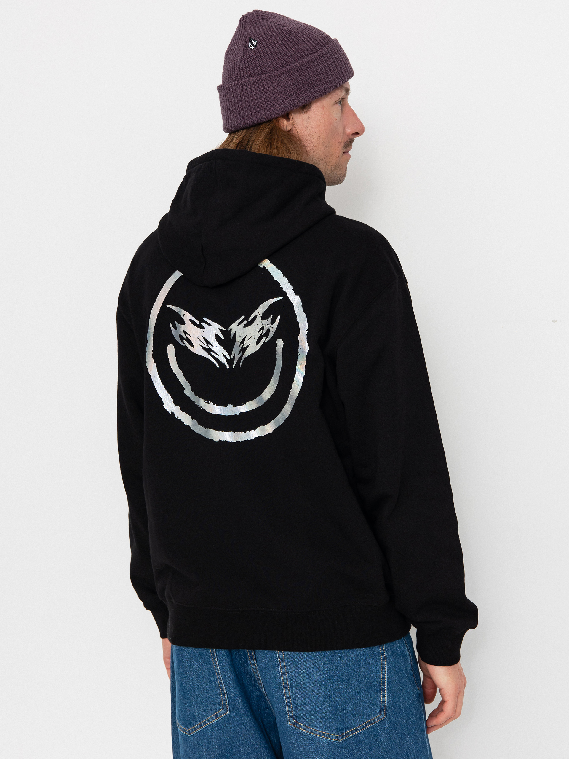 Kapucnis pulóver Volcom Fa F Rygalski HD (black)