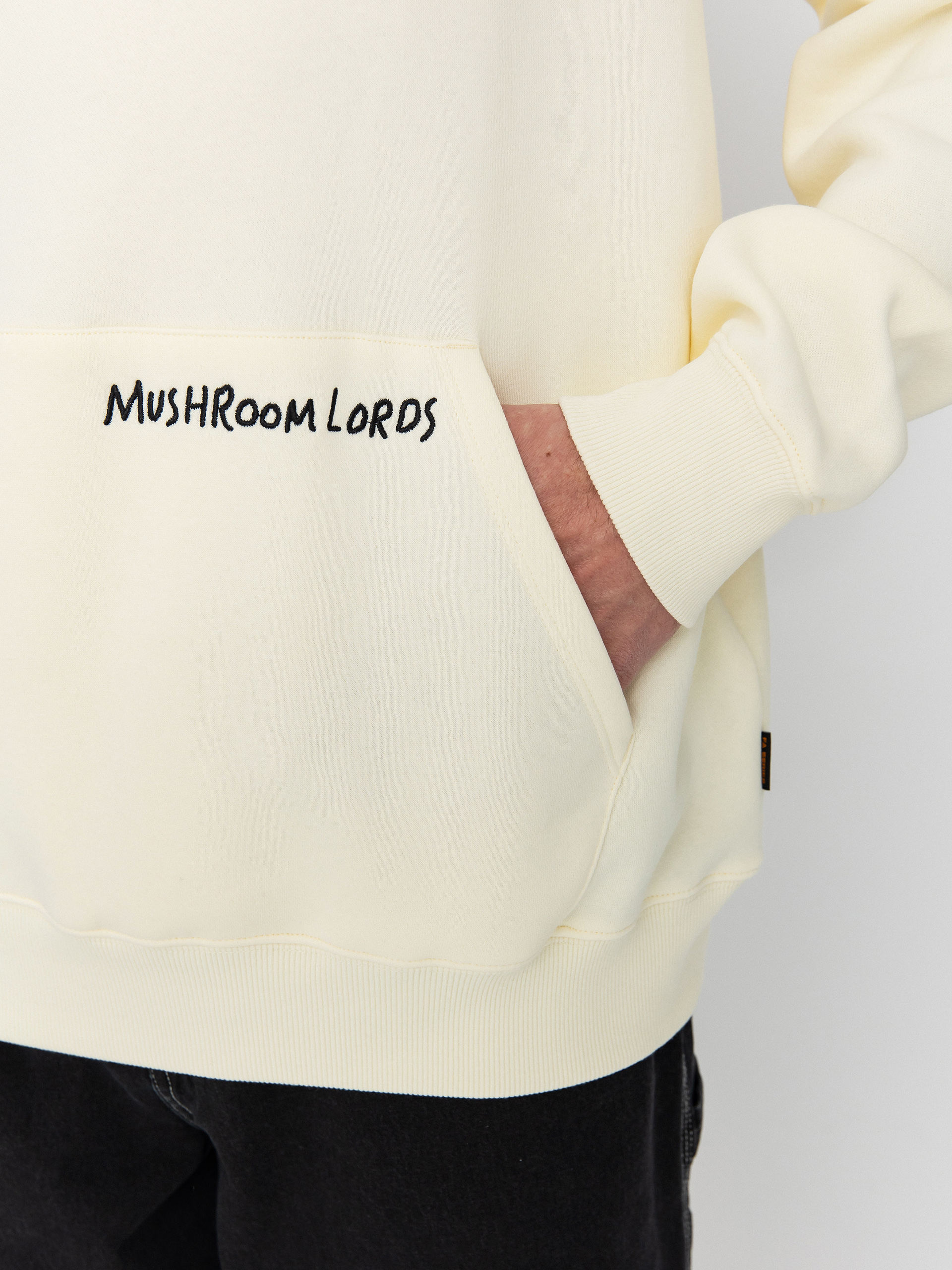 Kapucnis pulóver Volcom Fa Bob Mollema 2 HD (light beige)