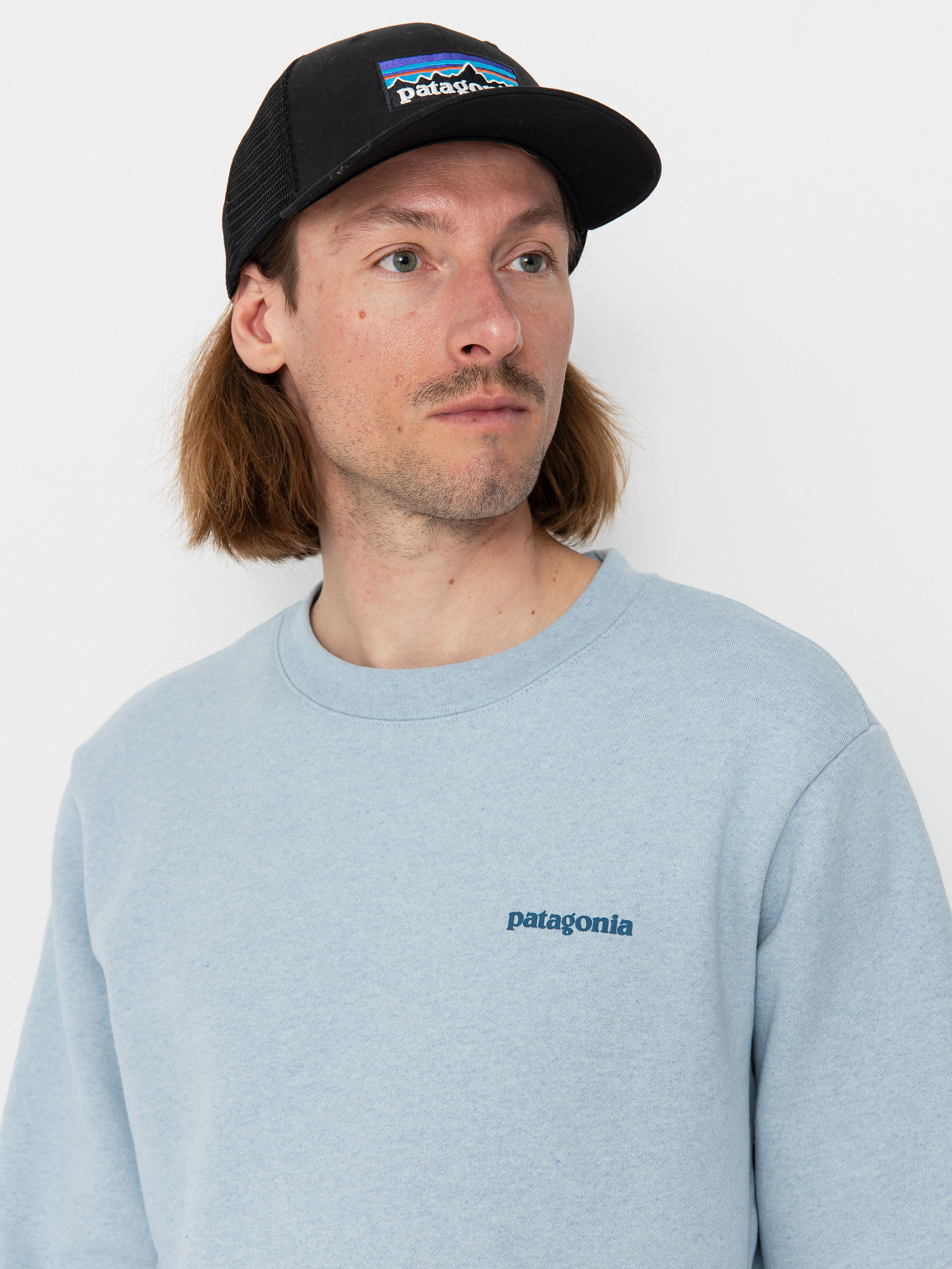 Pulóver Patagonia Fitz Roy Icon Uprisal (fleck blue)