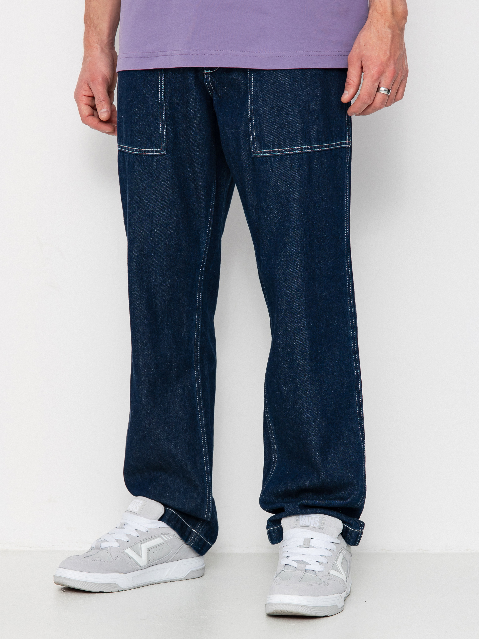 Vans Fatigue Loose Tapered Denim Kisnadrág (dark denim)