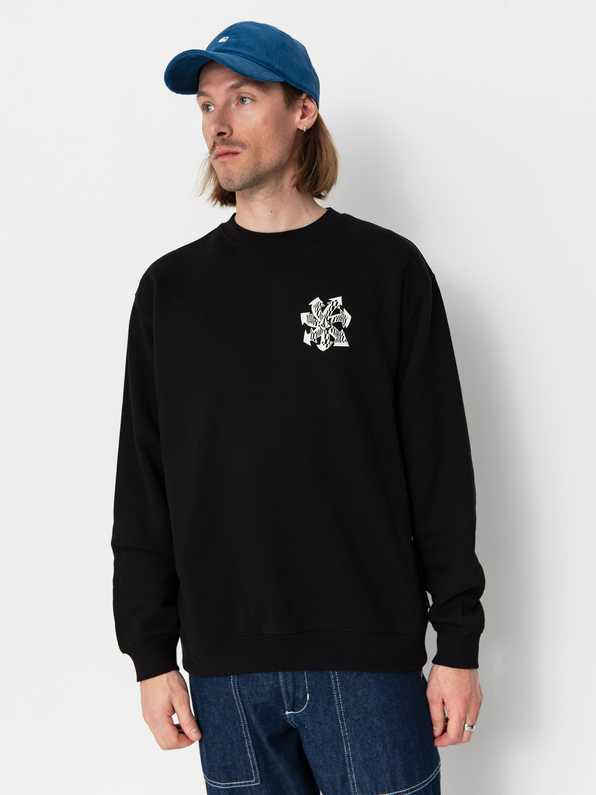 Pulóver Volcom Watanite Crew (black)