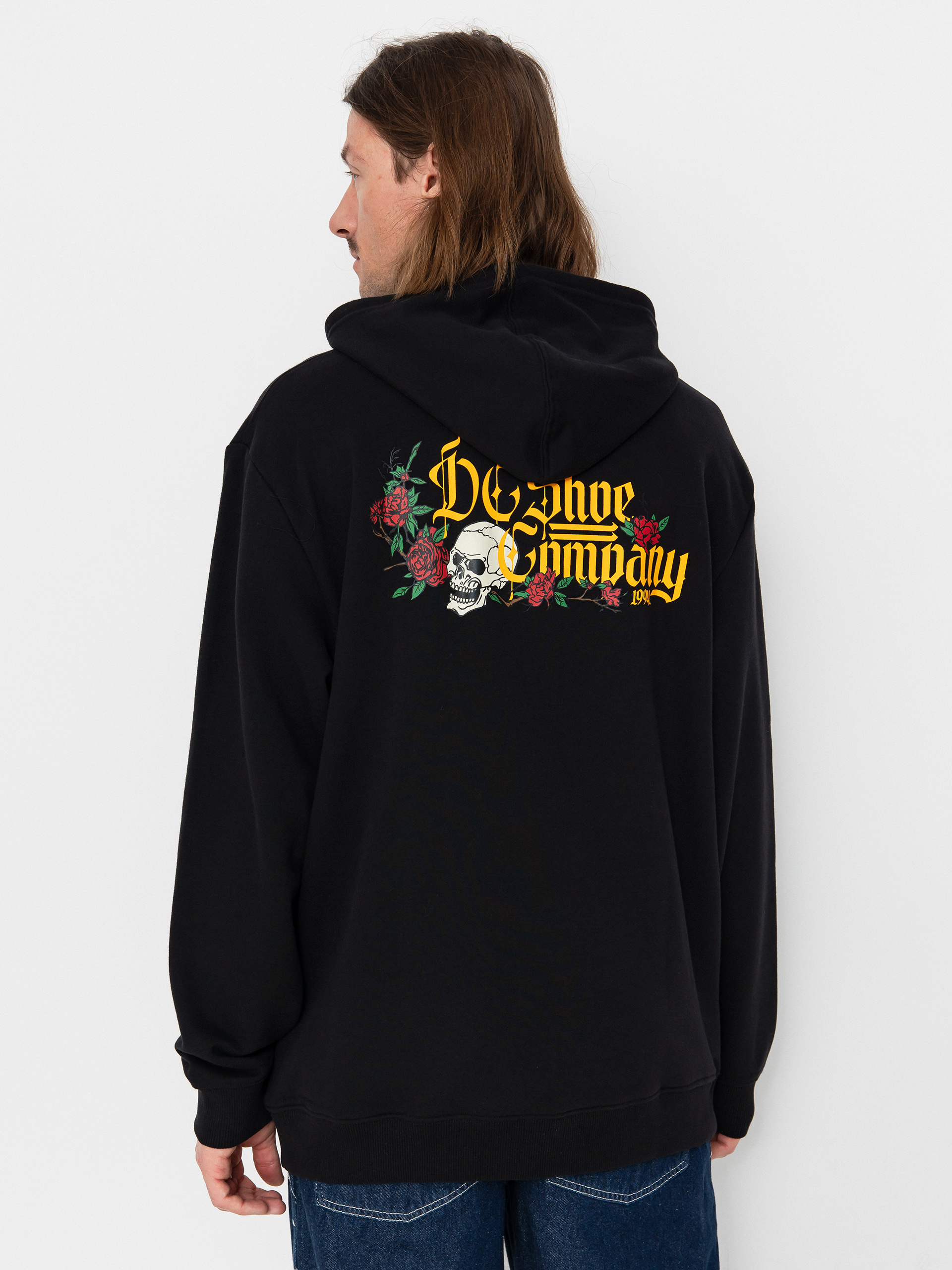 Kapucnis pulóver DC Standoff HD (black)