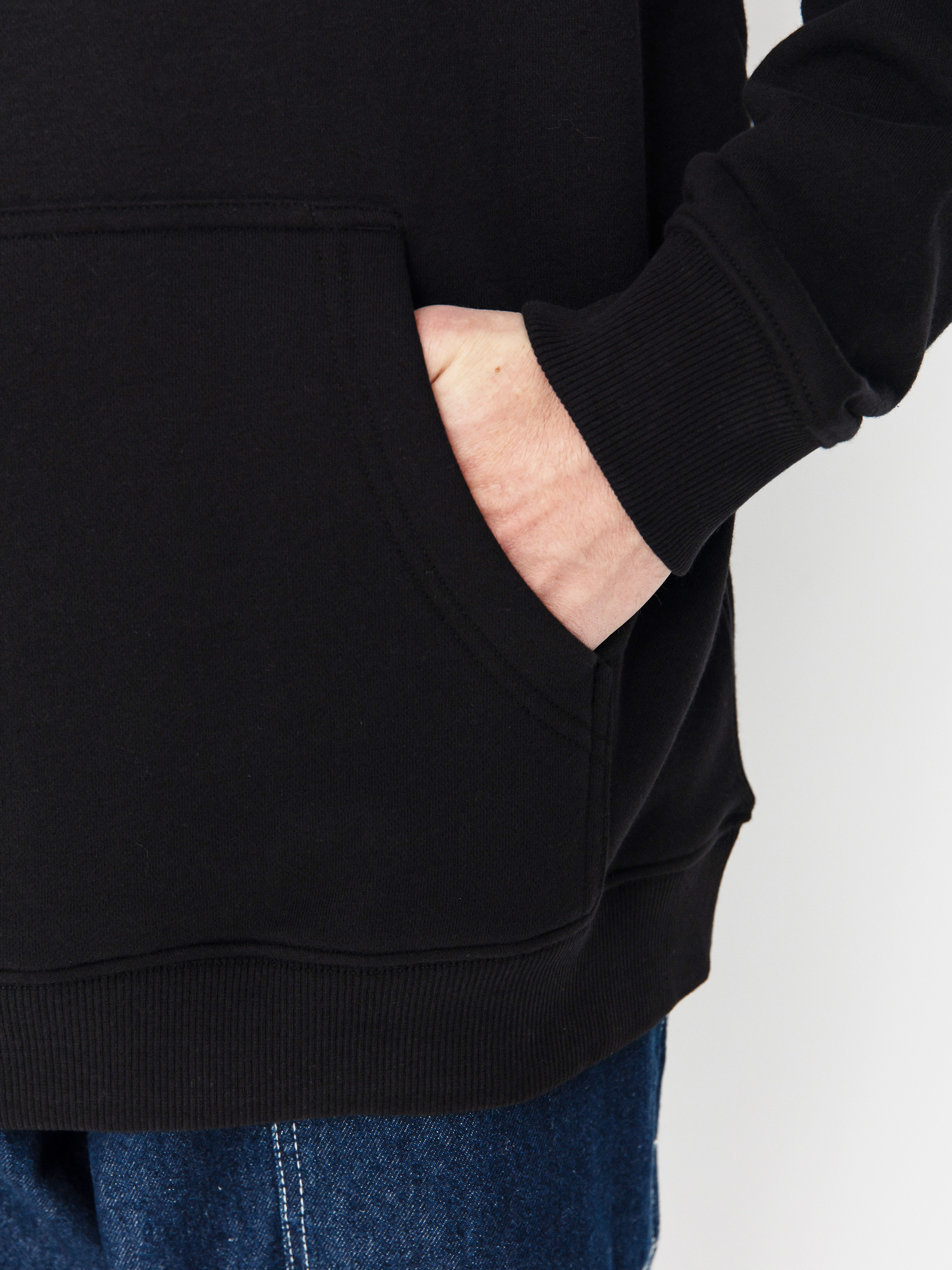 Kapucnis pulóver DC Standoff HD (black)