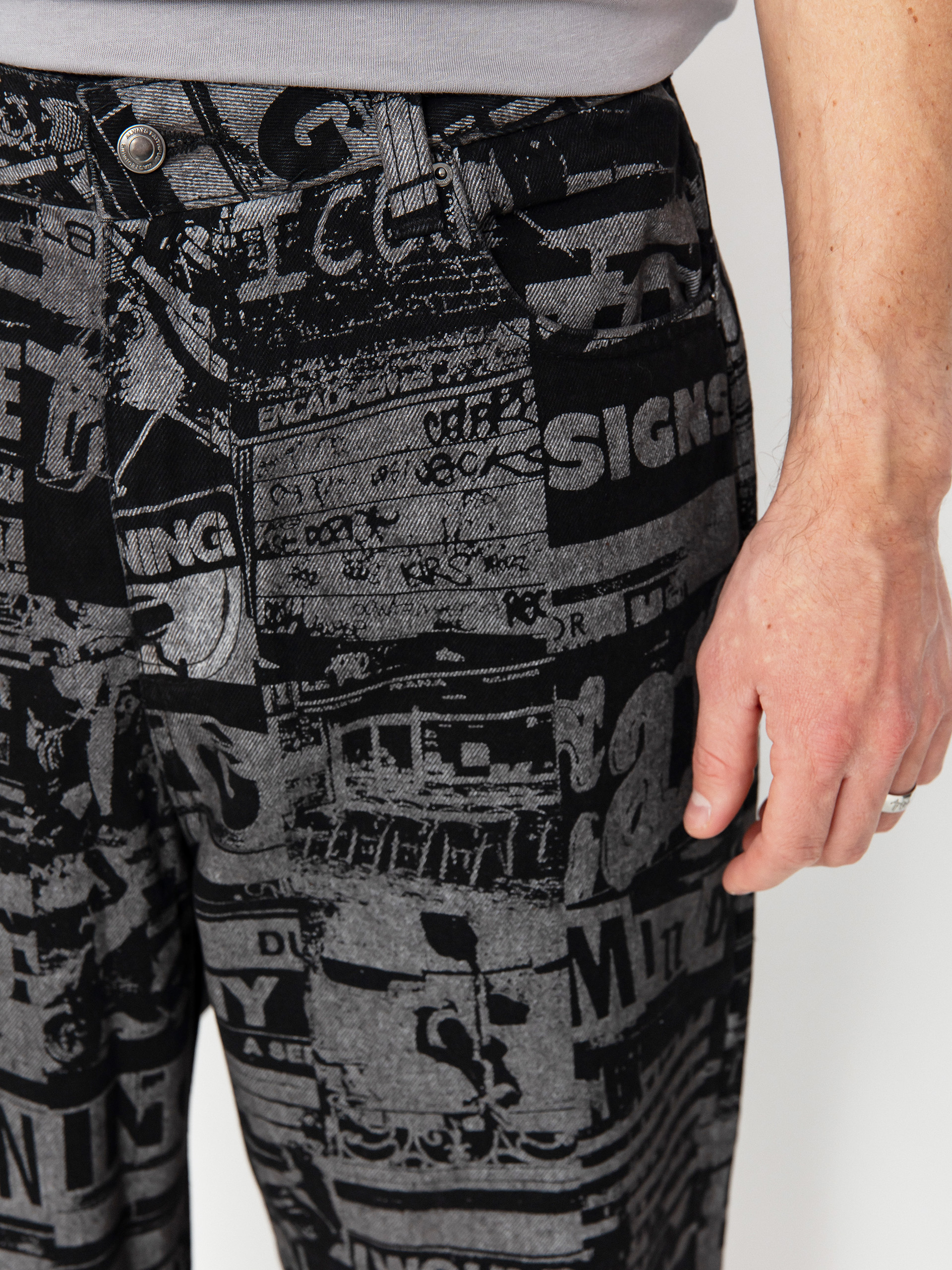 Wasted Paris Mind Casper Kisnadrág (faded black/black)