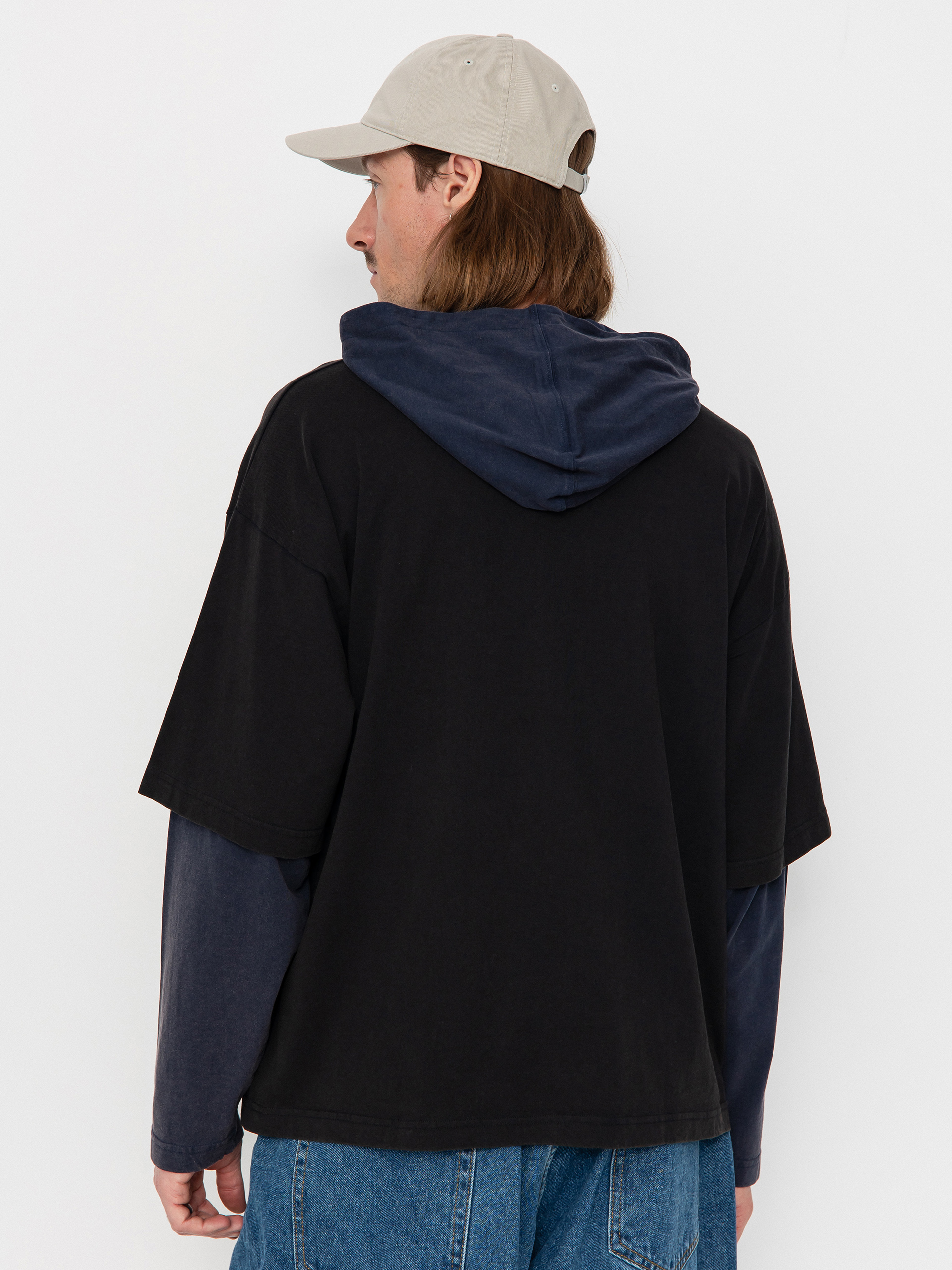 Wasted Paris Legacy Age HD Kapucnis pulóver (faded black/faded night blue)