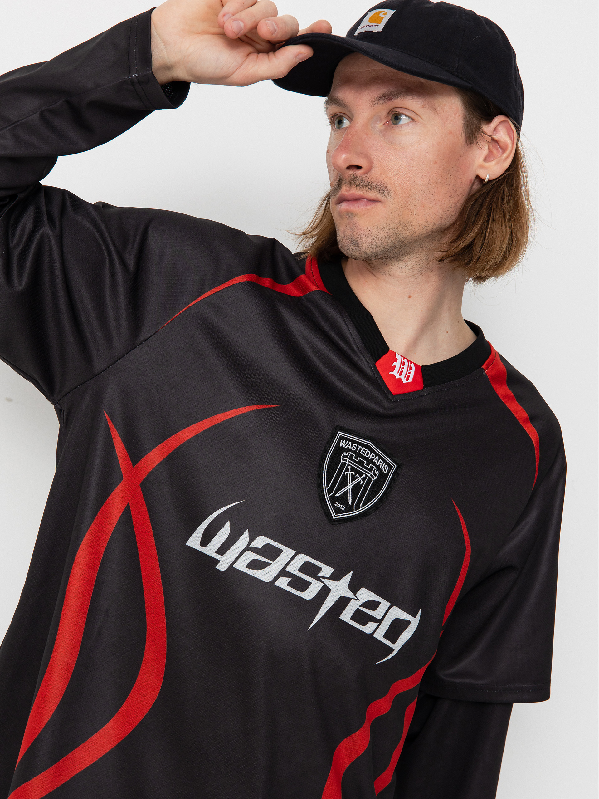 Wasted Paris Blade Football Jersey Age Hosszú ujjú felső (black)