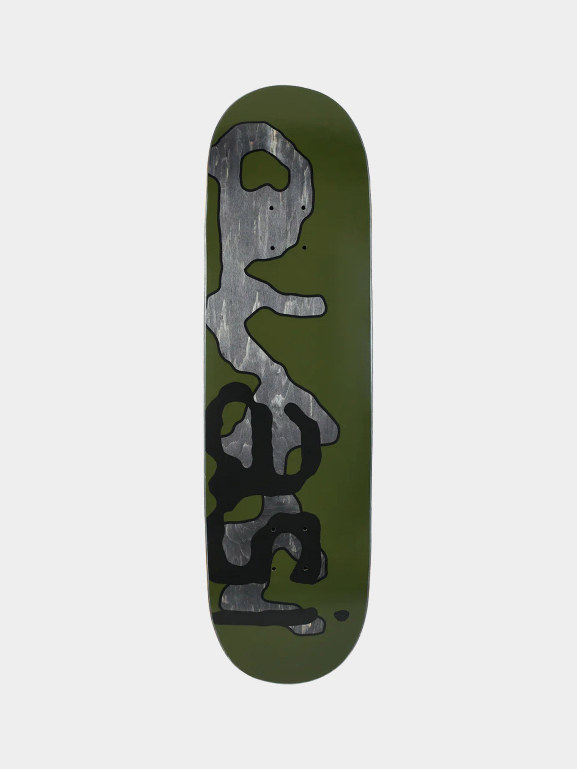 Gördeszka lap Quasi Skateboards Lowercase 3 (dark green)