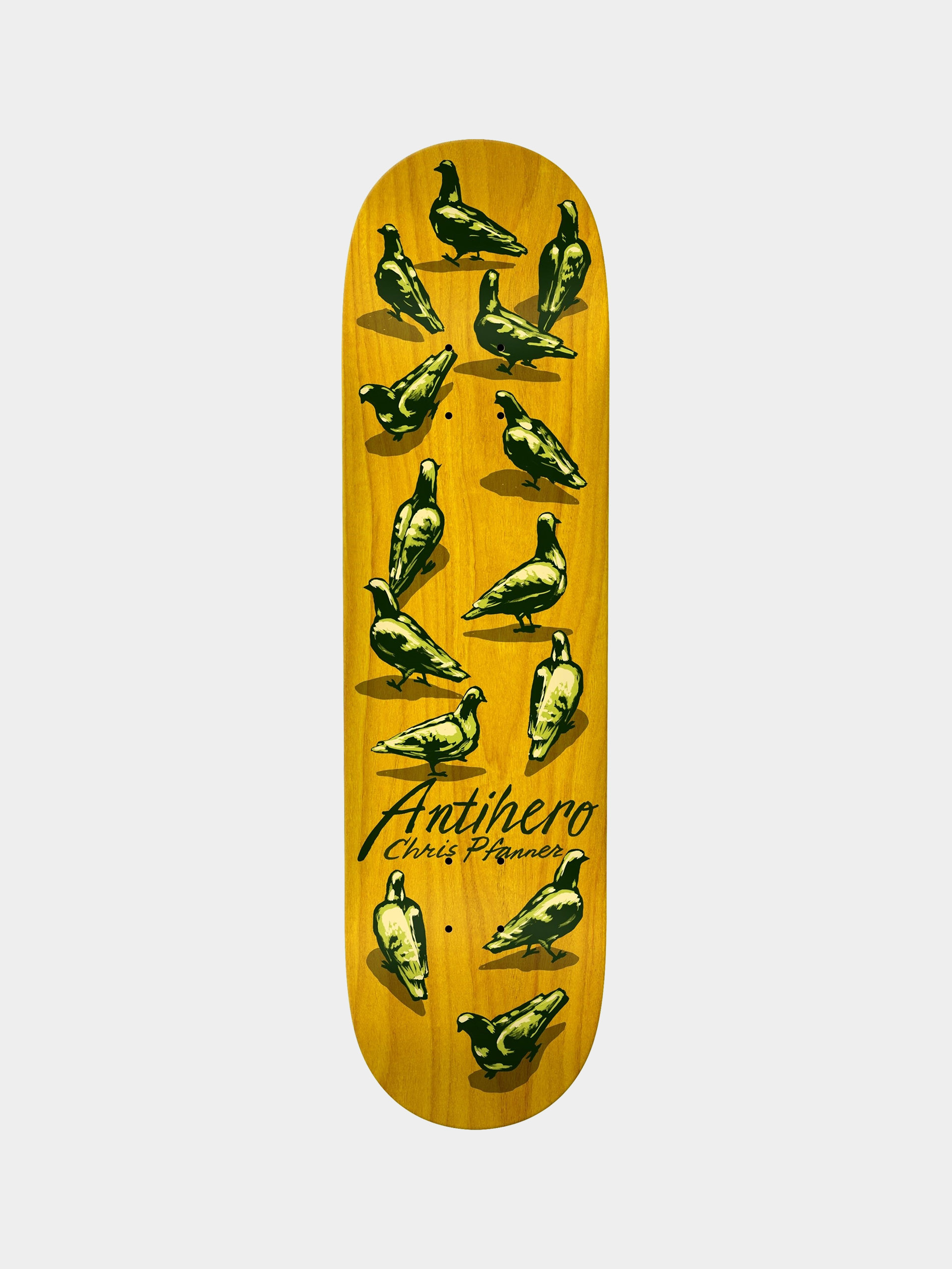 Gördeszka lap Antihero Pfanner Dawn Pigeon (yellow)
