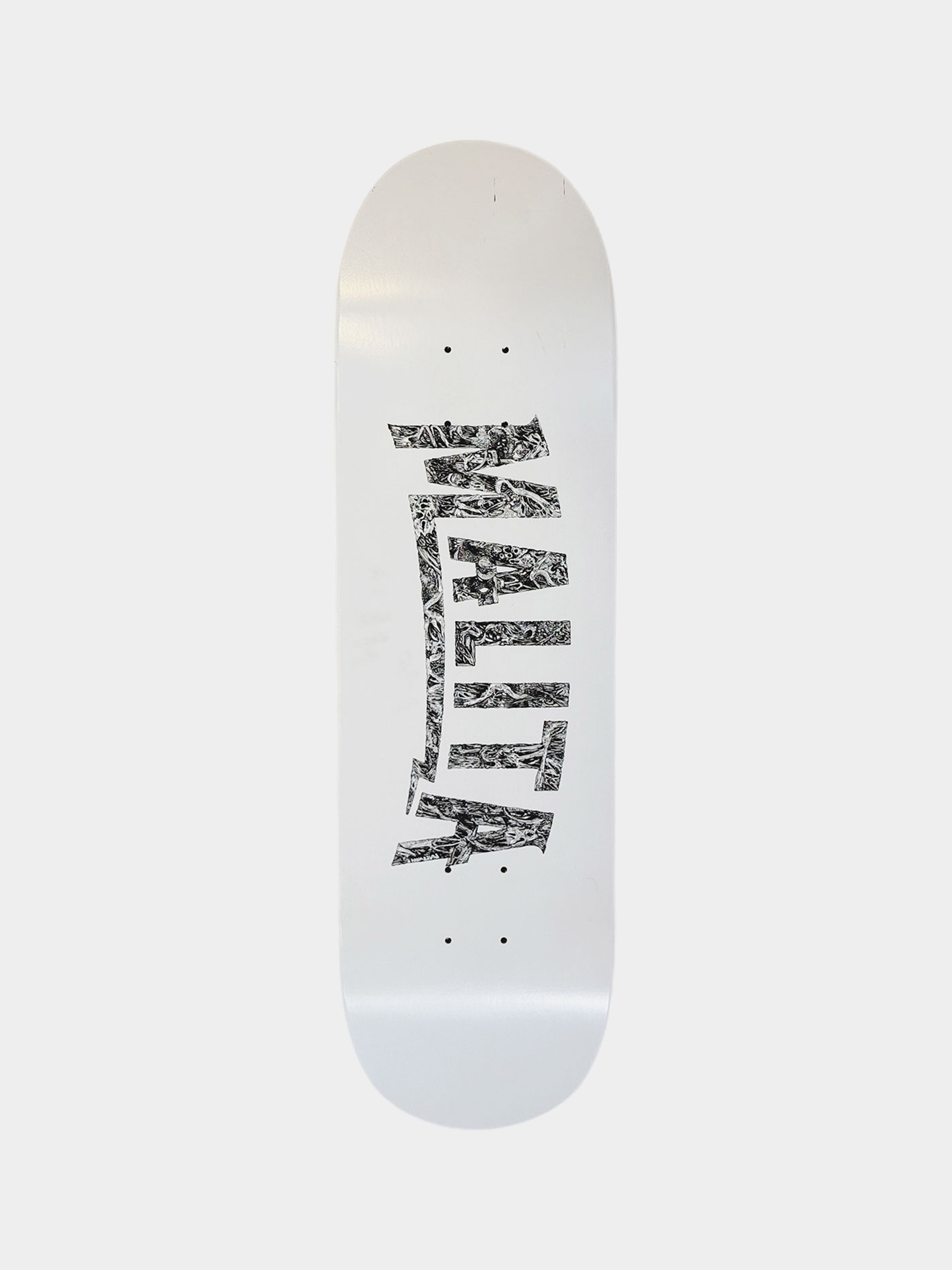 Gördeszka lap Malita Logo Thunder X Ancymon (white/black)