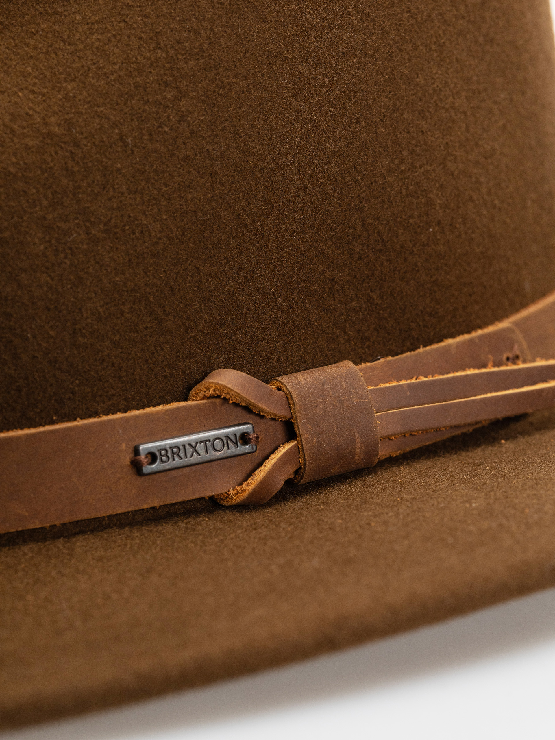 Brixton Messer Traditional Fedora Kalap (coffee)