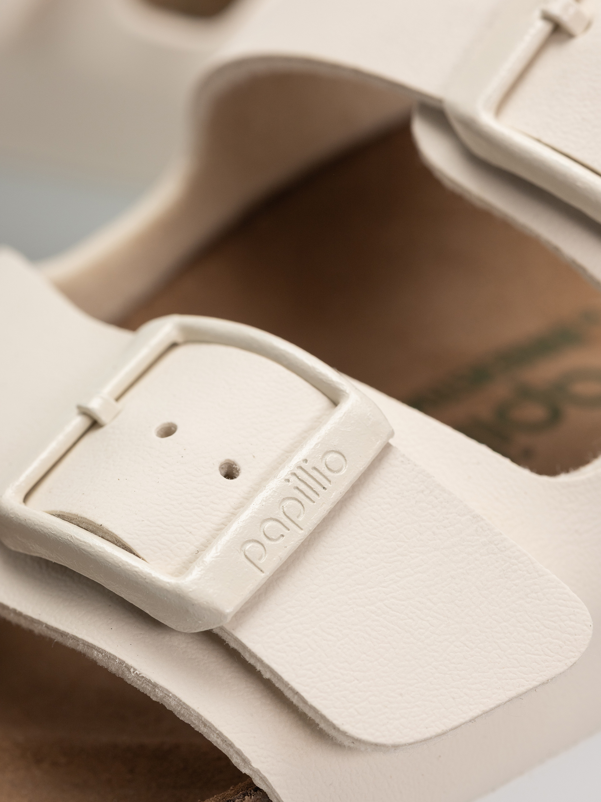 Flip-flop papucsok Birkenstock Arizona Flex Platform Vegan Narrow Wmn (eggshell)