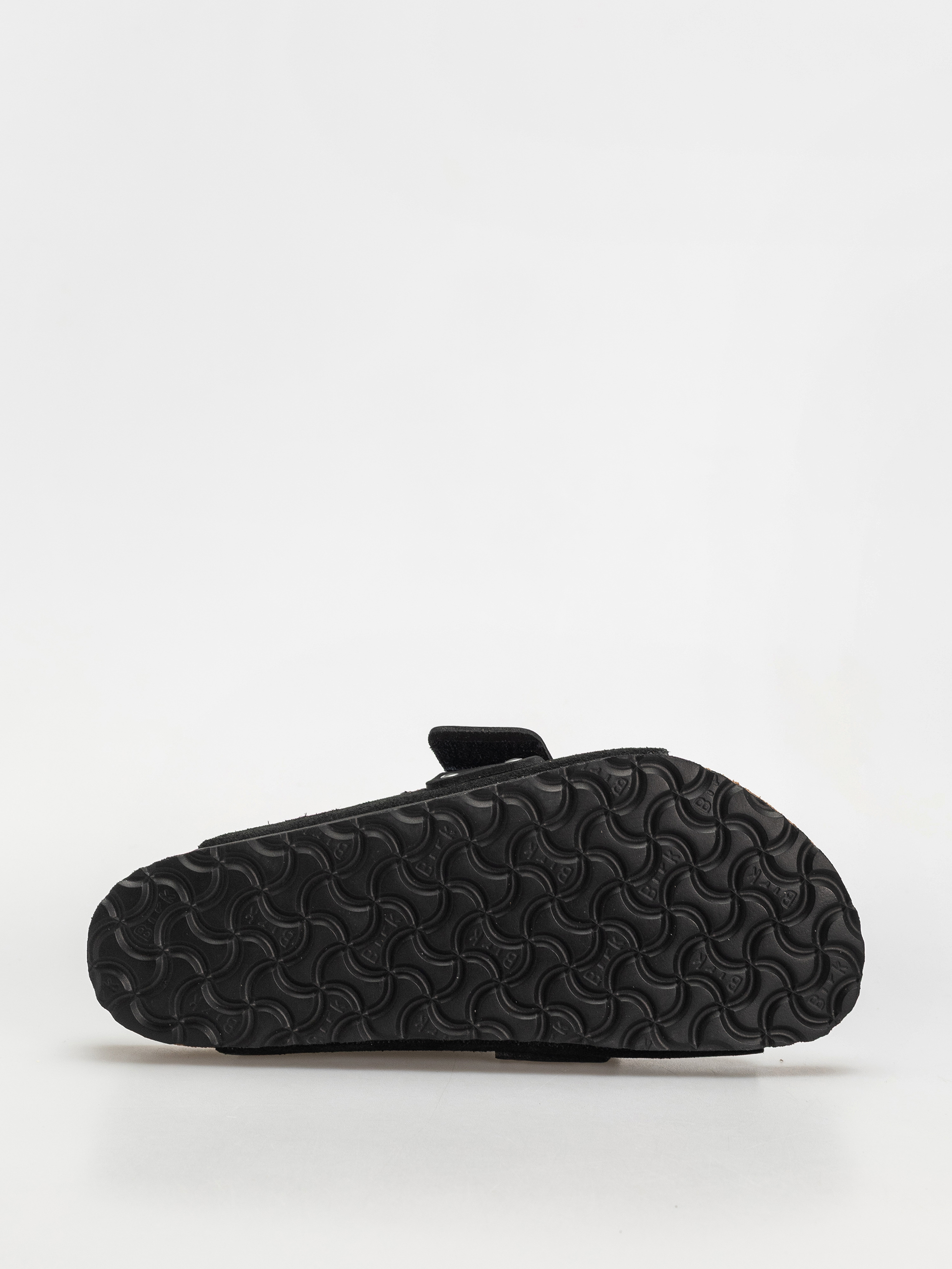 Flip-flop papucsok Birkenstock Kyoto Nubuck Suede Leather Regular (black)