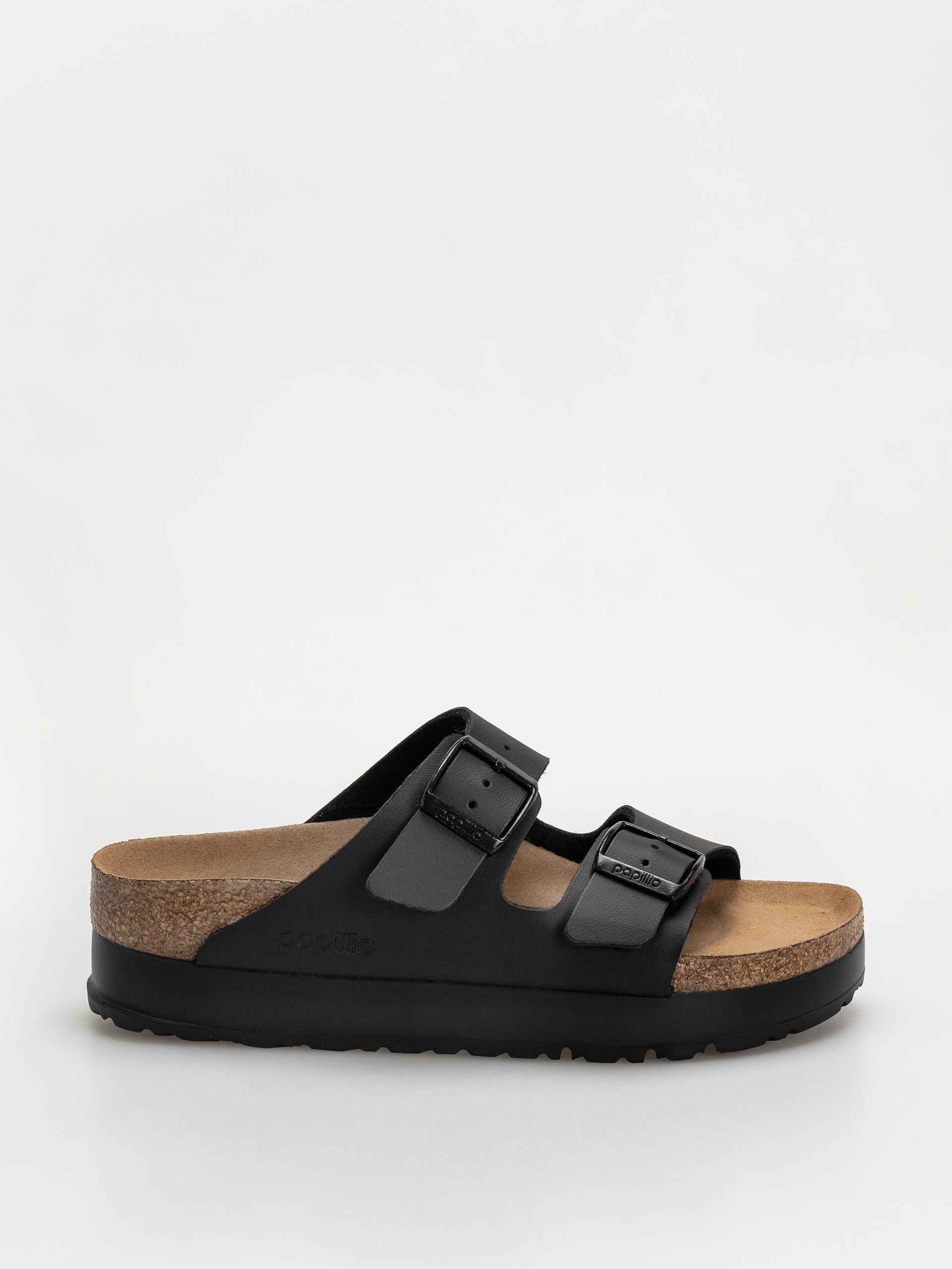 Flip-flop papucsok Birkenstock Arizona Flex Platform Vegan Narrow Wmn (black)