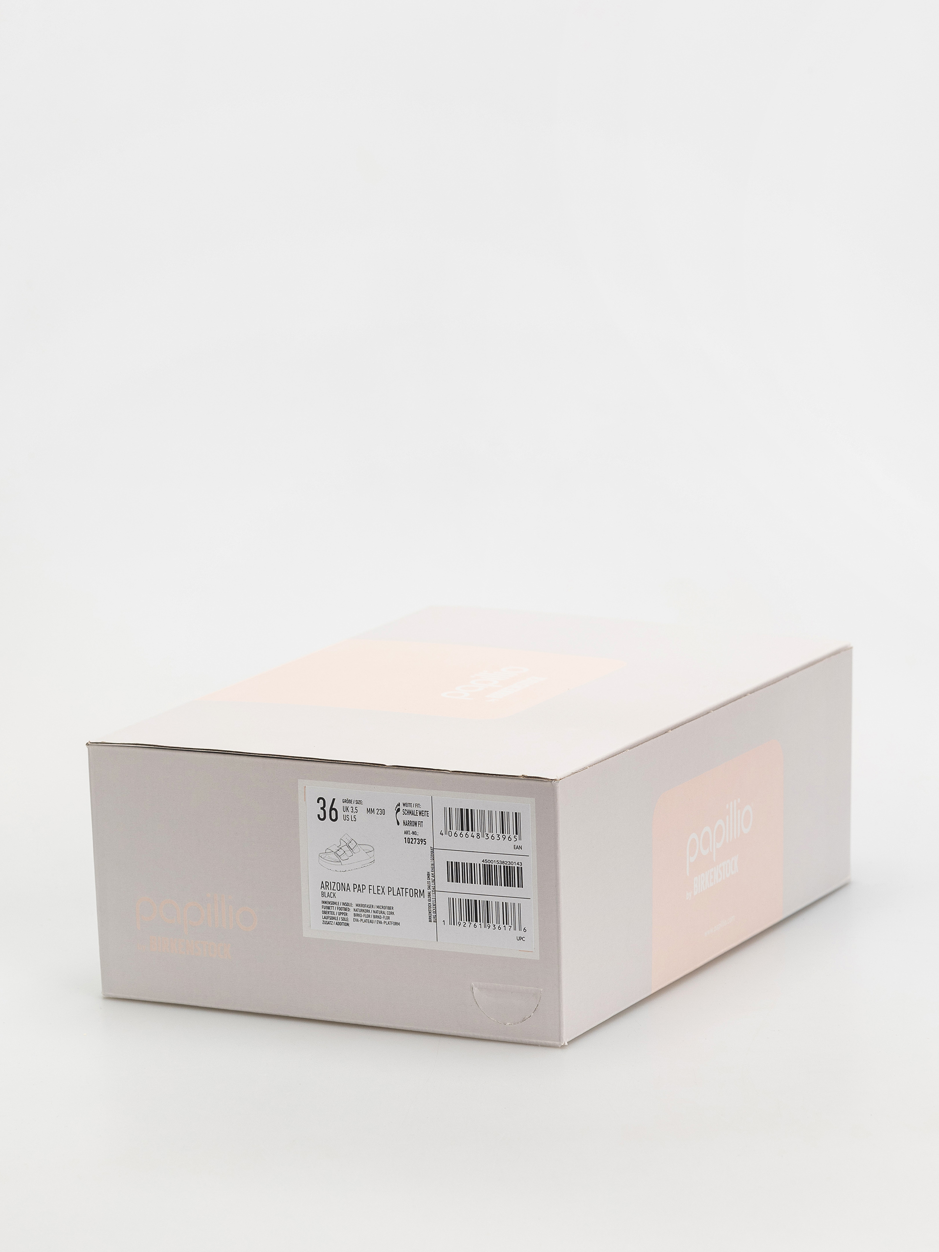 Flip-flop papucsok Birkenstock Arizona Flex Platform Vegan Narrow Wmn (black)