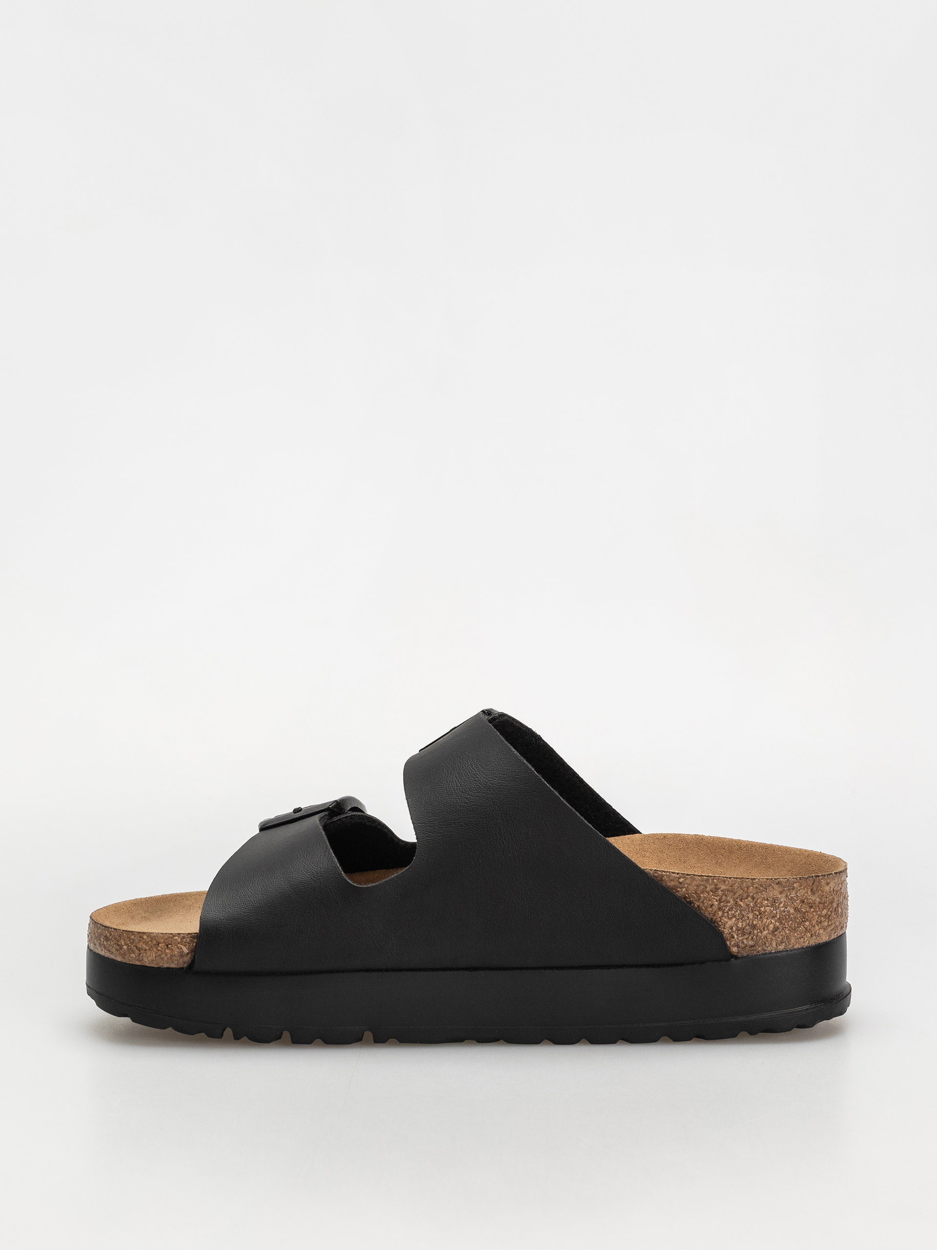 Flip-flop papucsok Birkenstock Arizona Flex Platform Vegan Narrow Wmn (black)