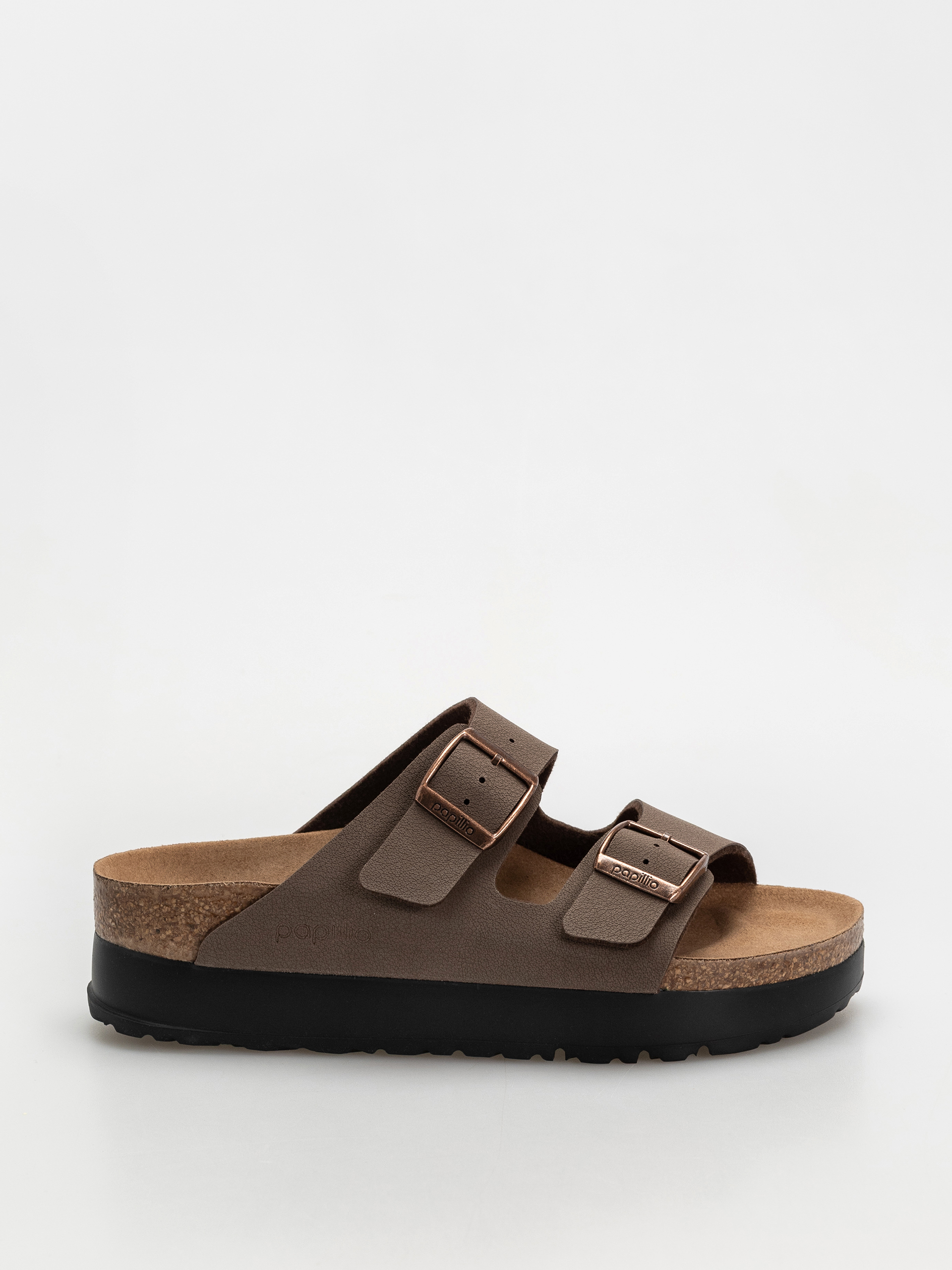 Flip-flop papucsok Birkenstock Arizona Flex Platform Vegan Narrow Wmn (mocca)