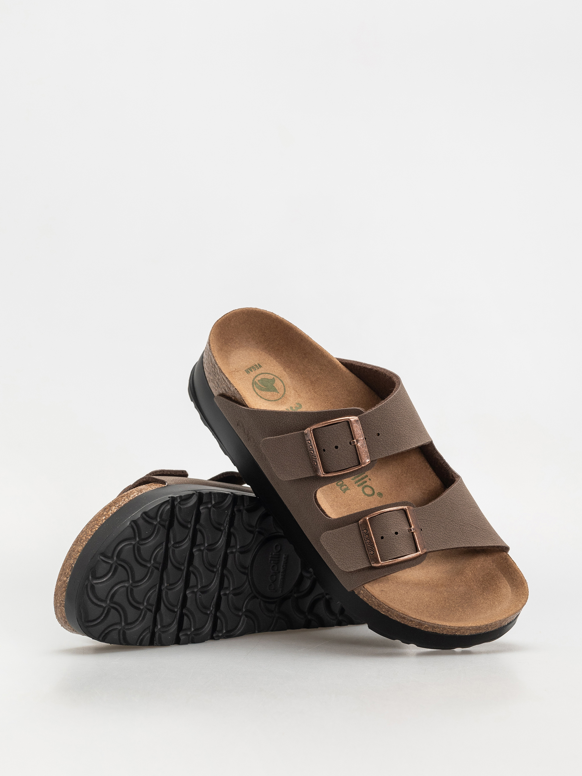 Flip-flop papucsok Birkenstock Arizona Flex Platform Vegan Narrow Wmn (mocca)