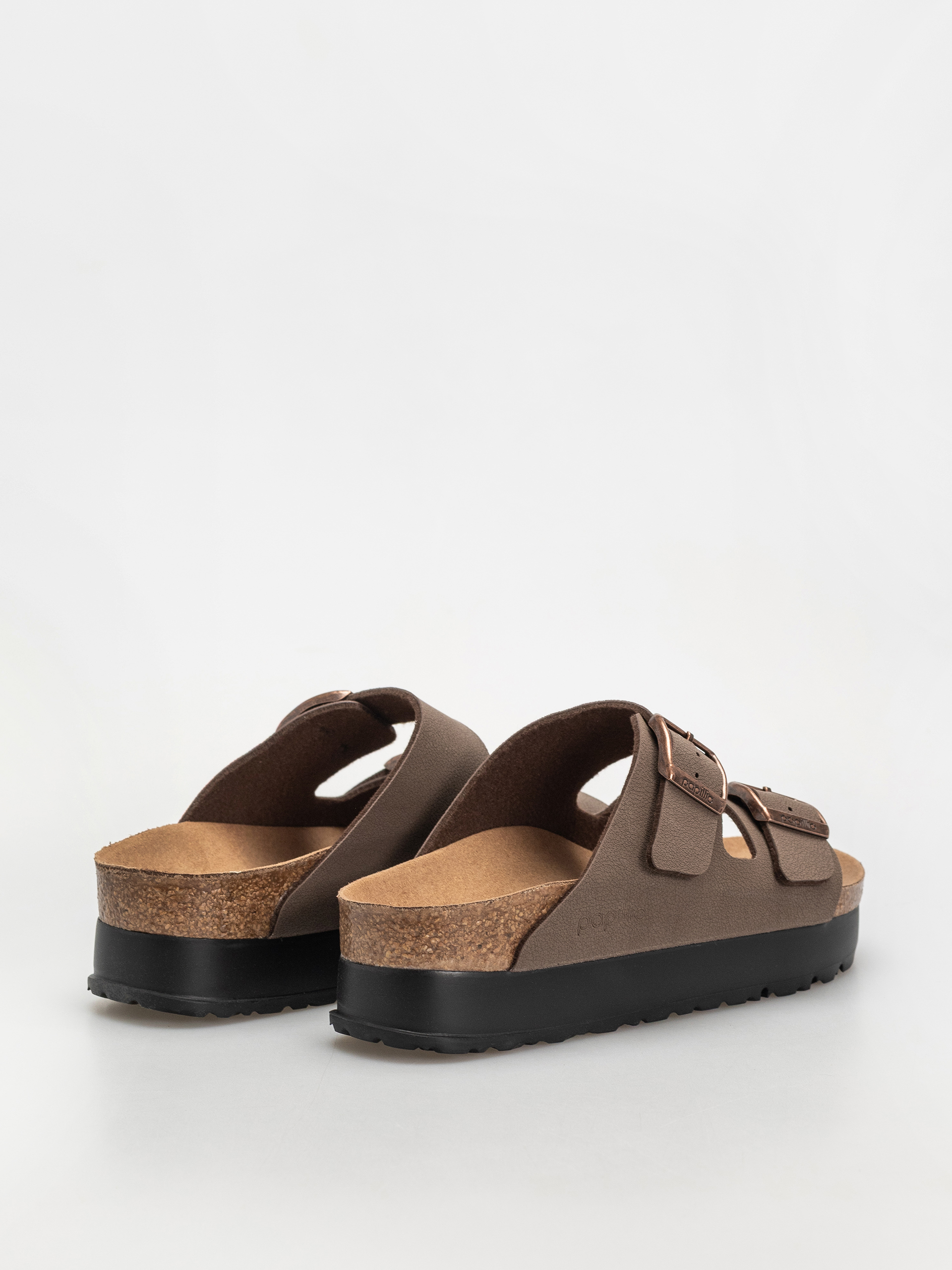 Flip-flop papucsok Birkenstock Arizona Flex Platform Vegan Narrow Wmn (mocca)