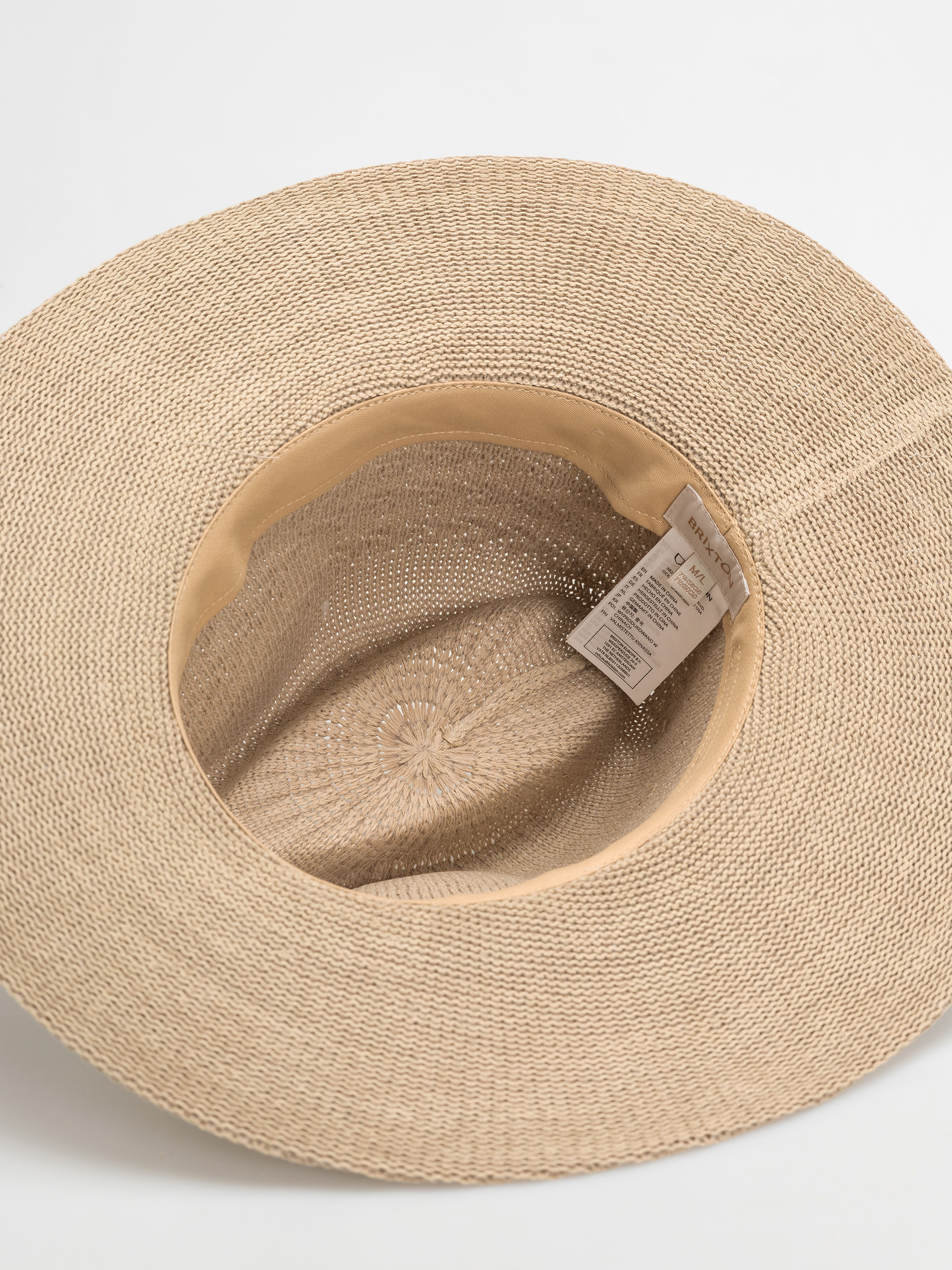 Brixton Lyons Knit Pattern Packable Ha Wmn Kalap (light tan/light tan)