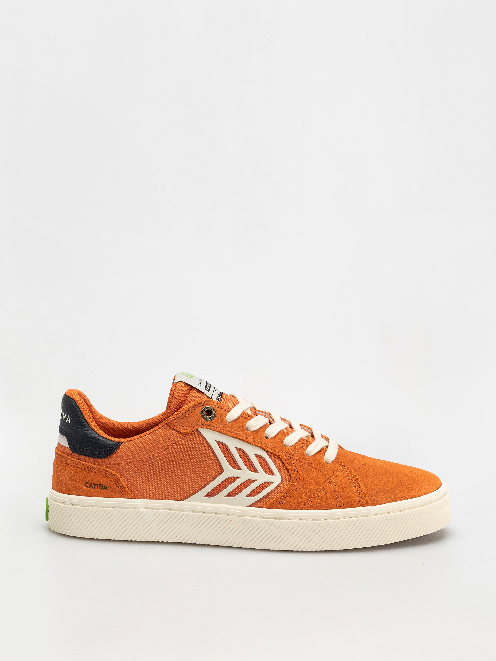 Cariuma Catiba Pro 2.0 Cipők (burnt orange suede and cordura ivory logo navy)