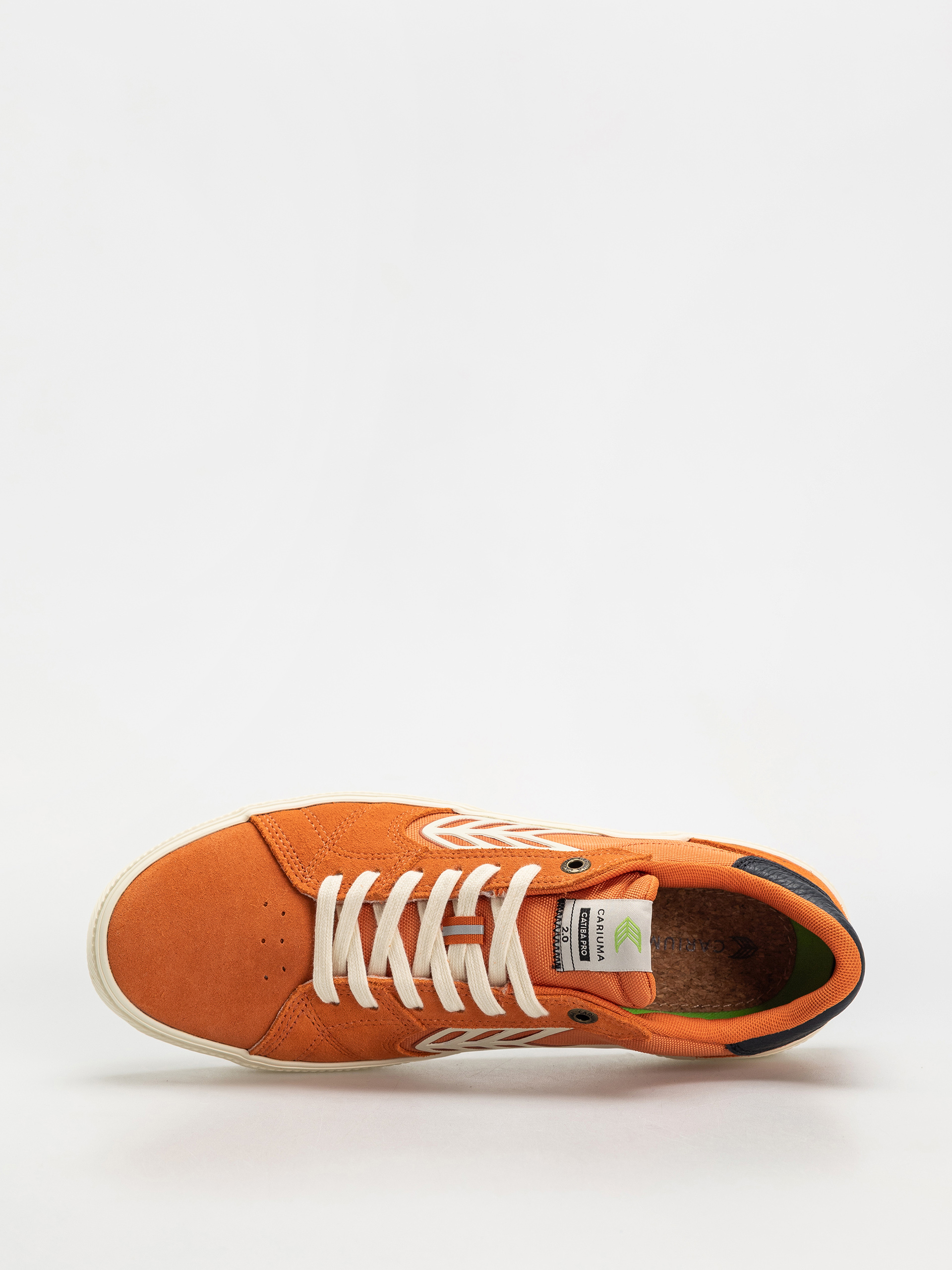 Cariuma Catiba Pro 2.0 Cipők (burnt orange suede and cordura ivory logo navy)