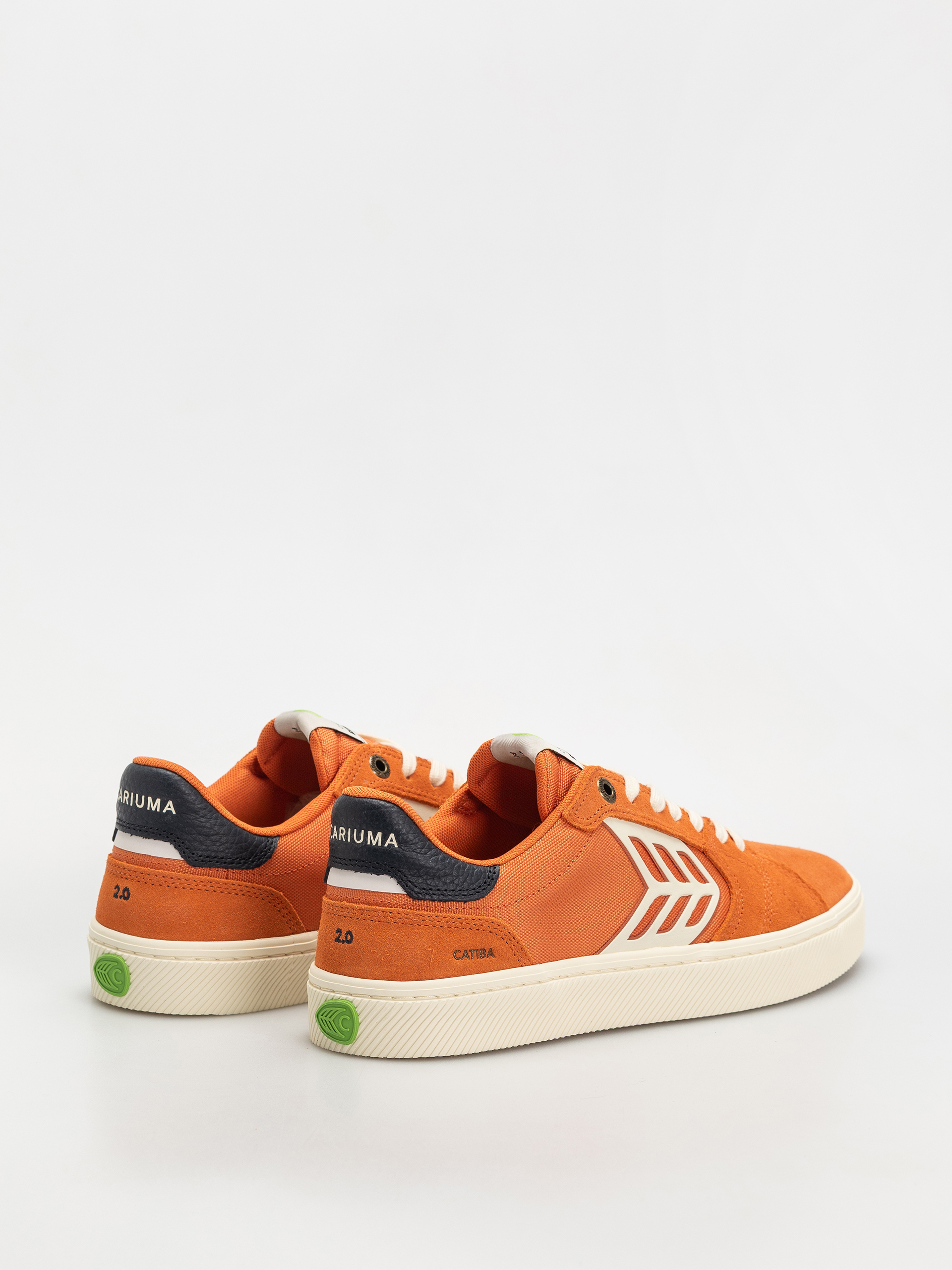 Cariuma Catiba Pro 2.0 Cipők (burnt orange suede and cordura ivory logo navy)