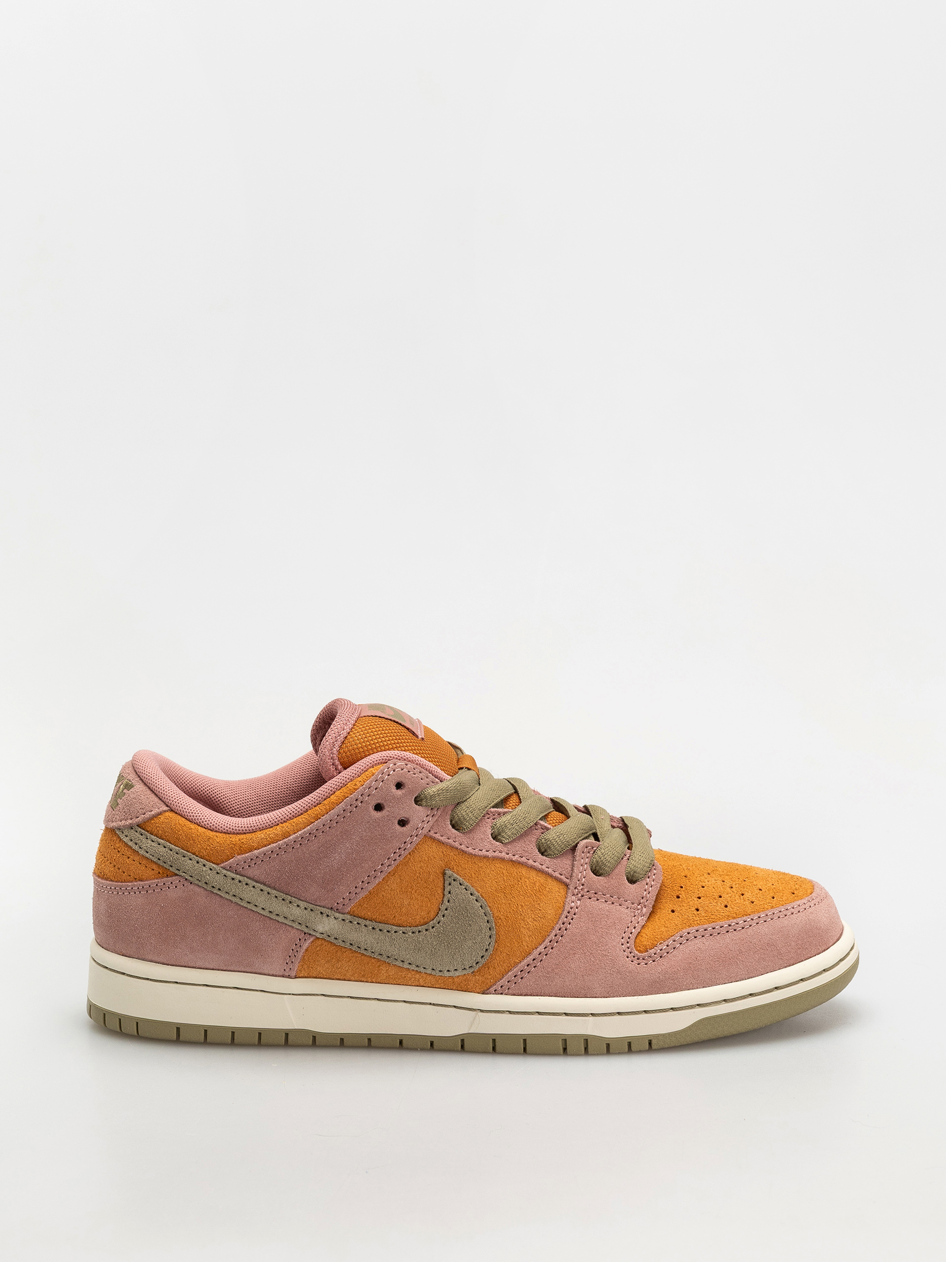 Nike SB Dunk Low Pro Cipők (red stardust/neutral olive monarch)