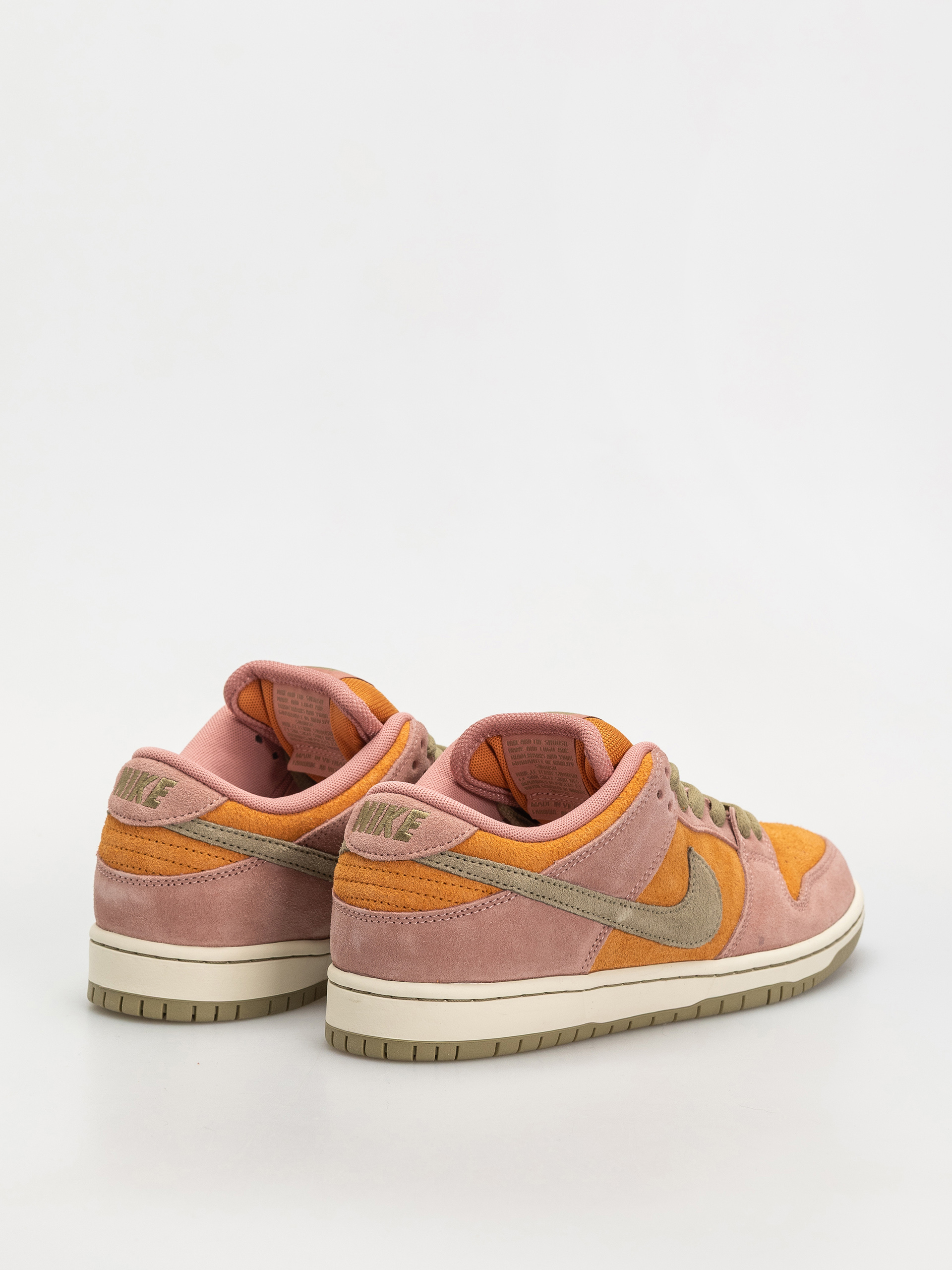 Nike SB Dunk Low Pro Cipők (red stardust/neutral olive monarch)