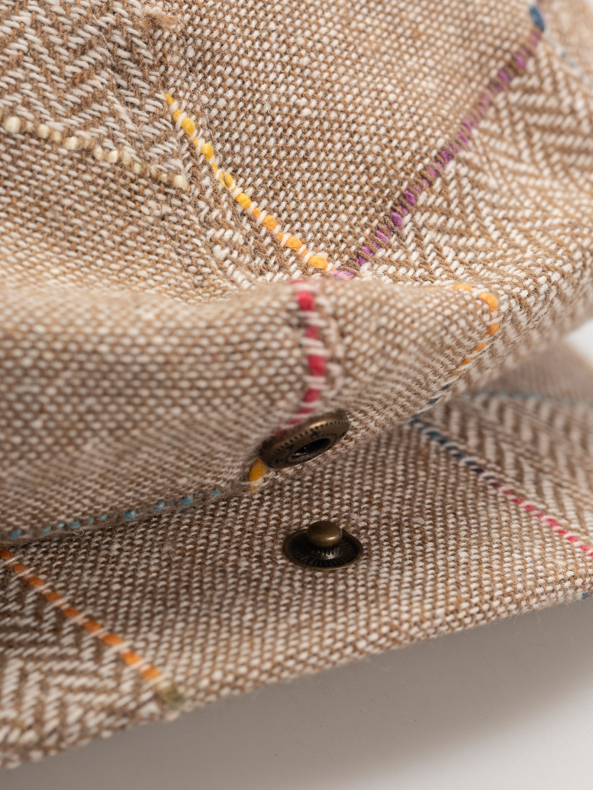 Brixton Brood Lw Snap Cap Flat cap (tan/multi)