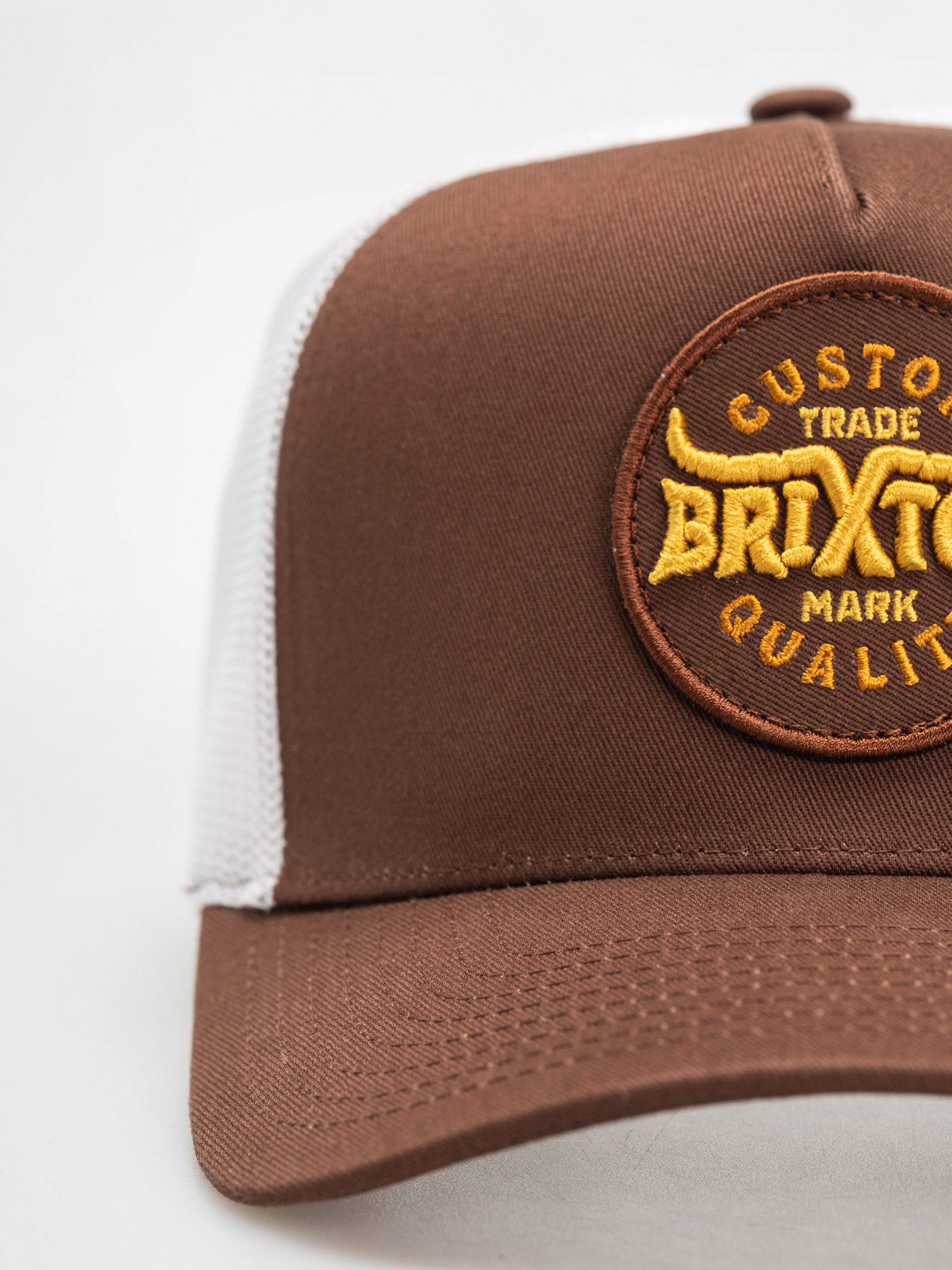 Brixton Gibson C Np Mp Trucker Baseball sapka (brown/off white)