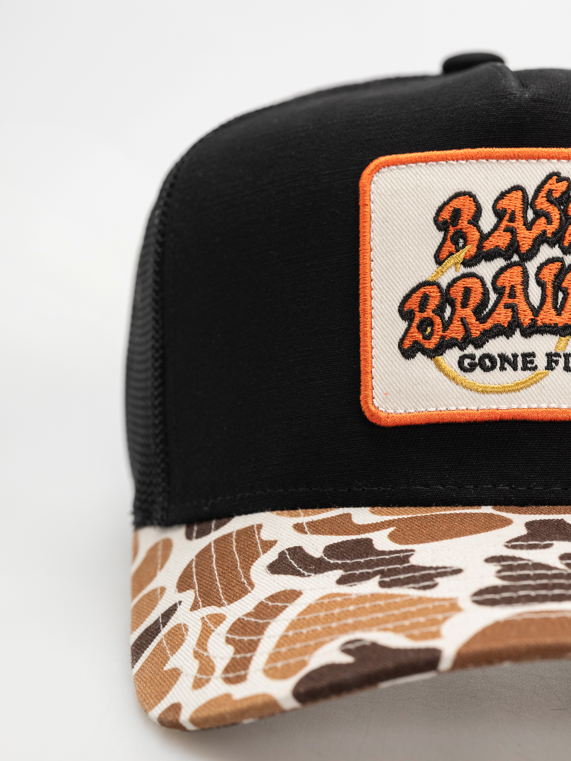 Brixton Bass Brains Gf Mp Trucker Baseball sapka (camo/black)