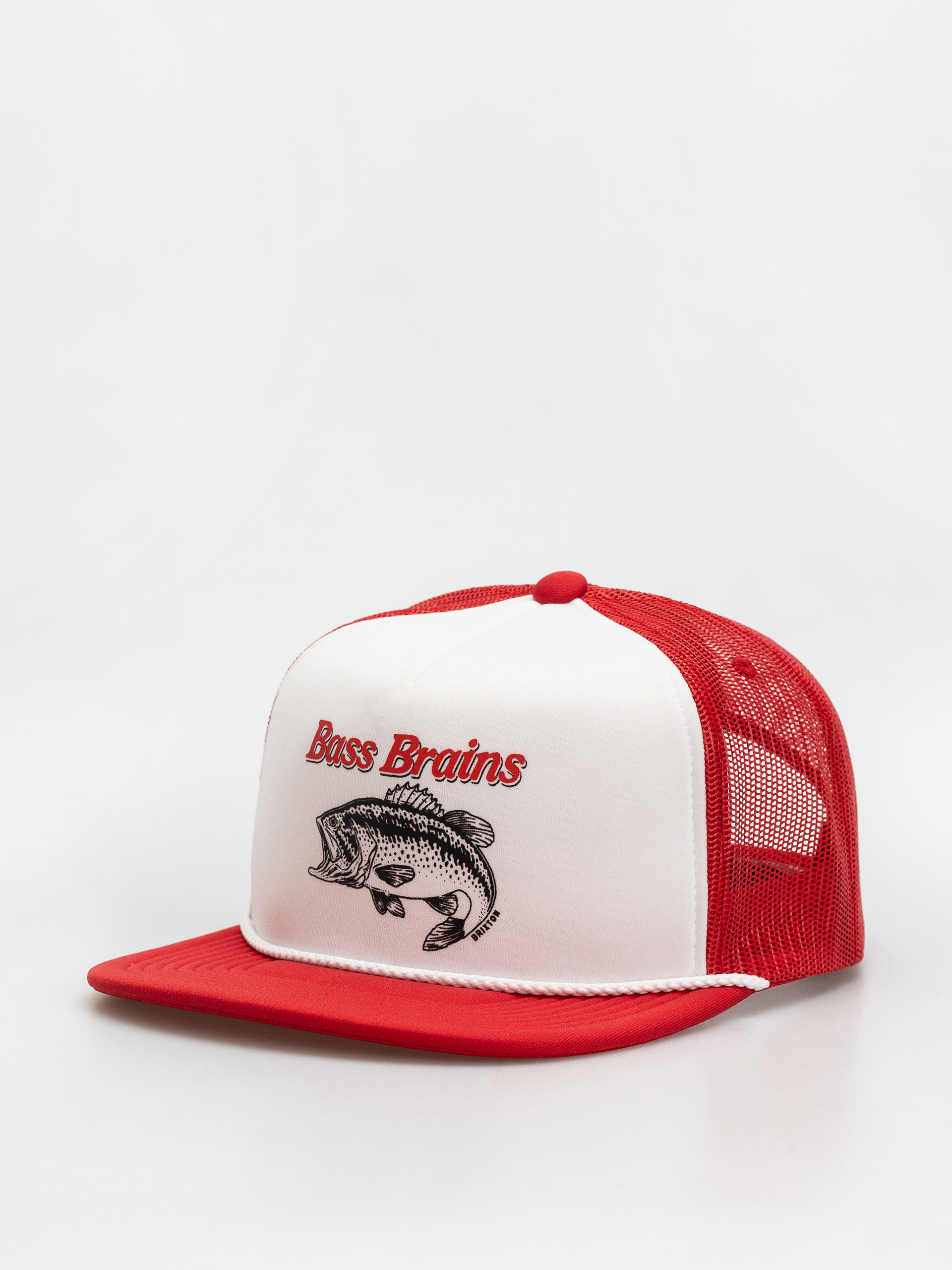 Brixton Bass Brains Ft Mp Trucker Baseball sapka (crimson/white/crimson)