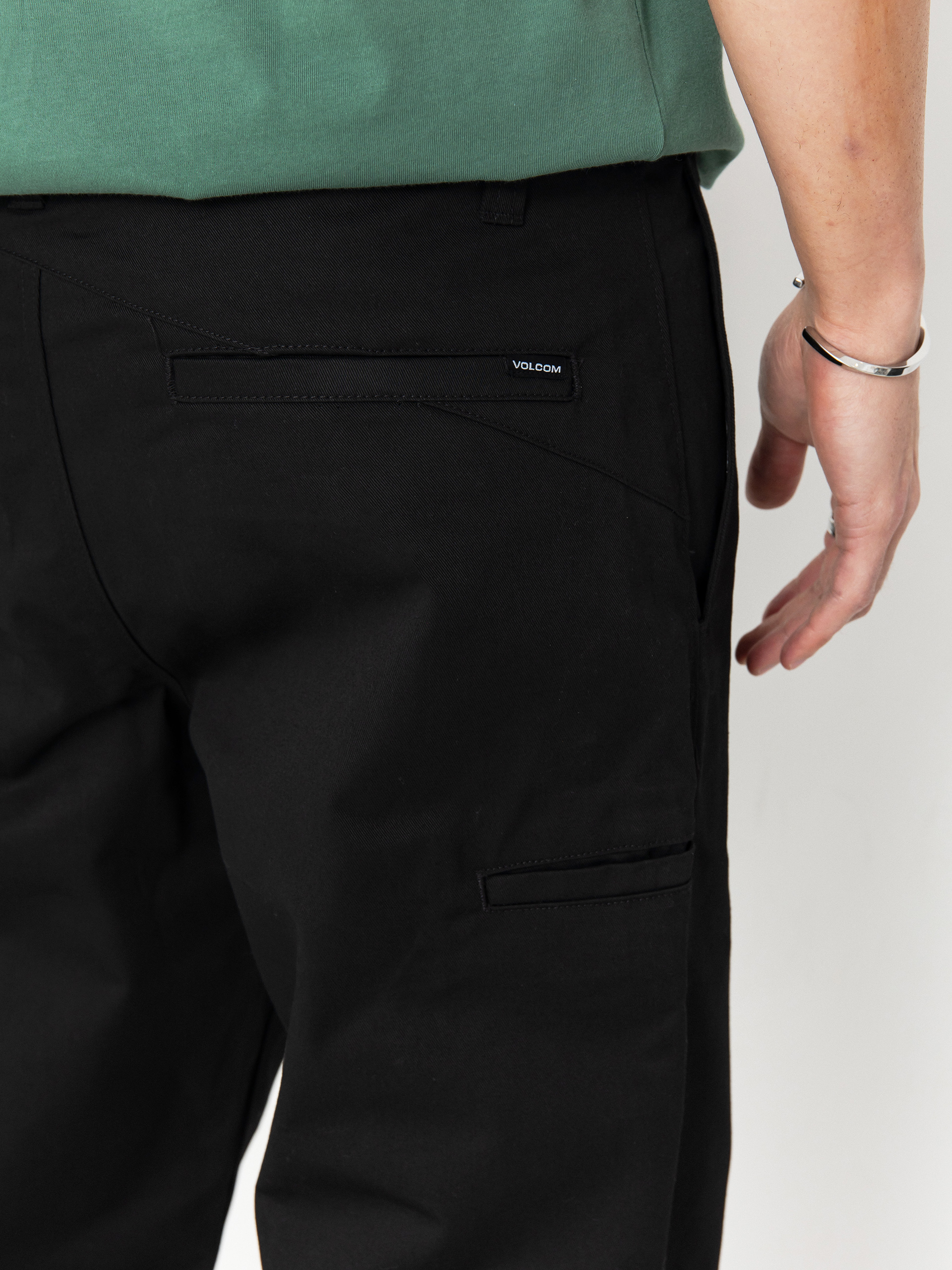 Kisnadrág Volcom Frickin Skate Chino (black)