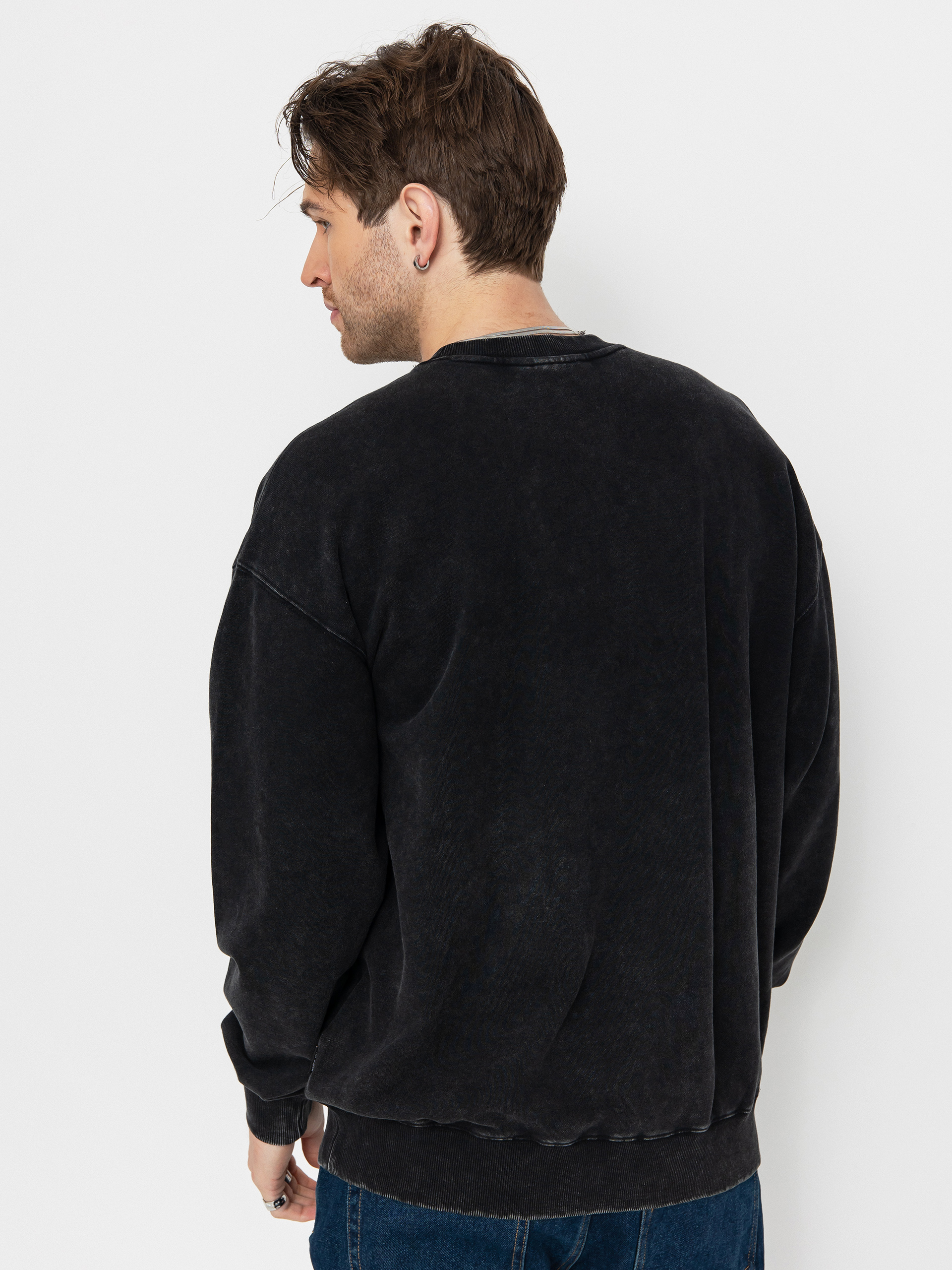 Volcom Fa Bob Mollema Crew Pulóver (light acid black)