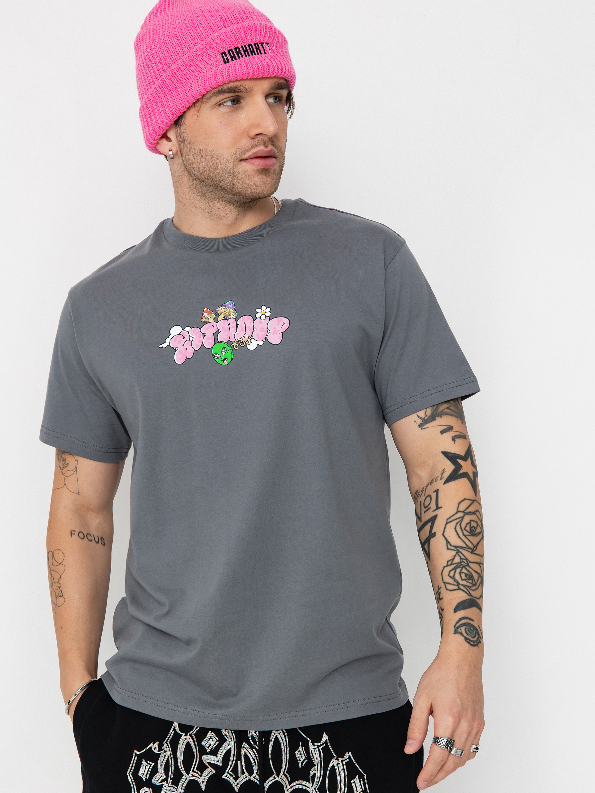 Póló RipNDip Lost Minds (charcoal)