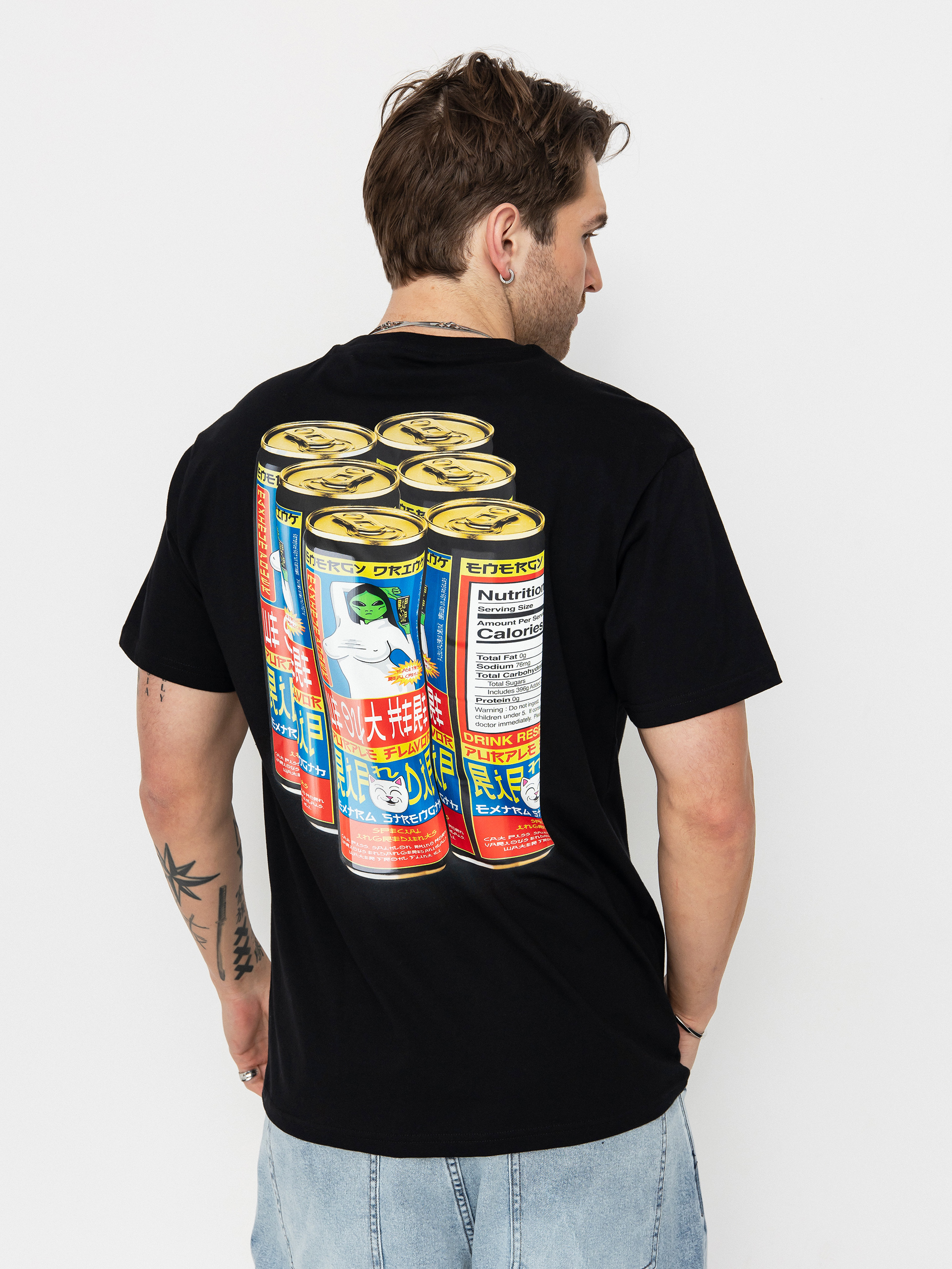 Póló RipNDip Nerms Cans (black)