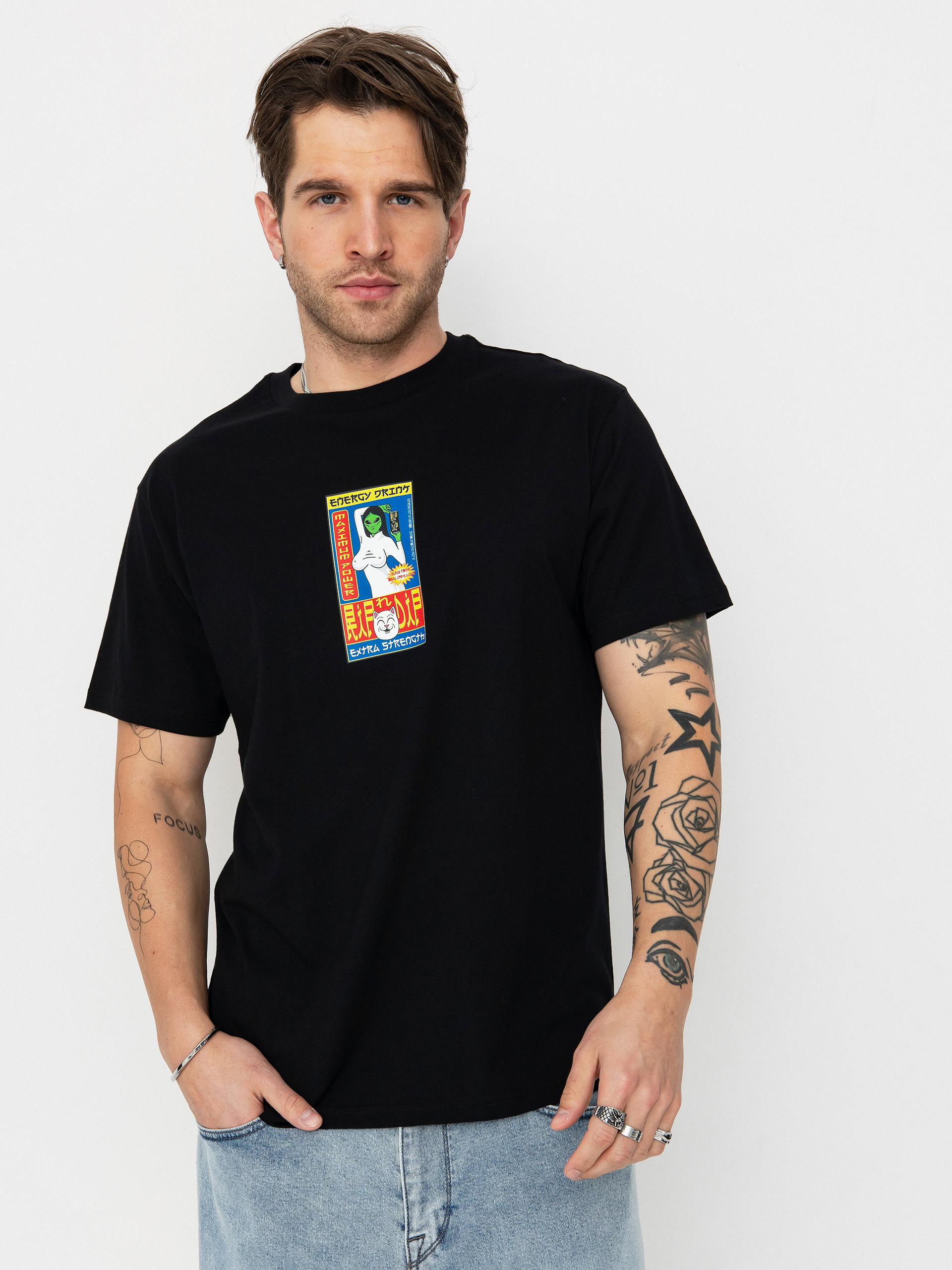 Póló RipNDip Nerms Cans (black)