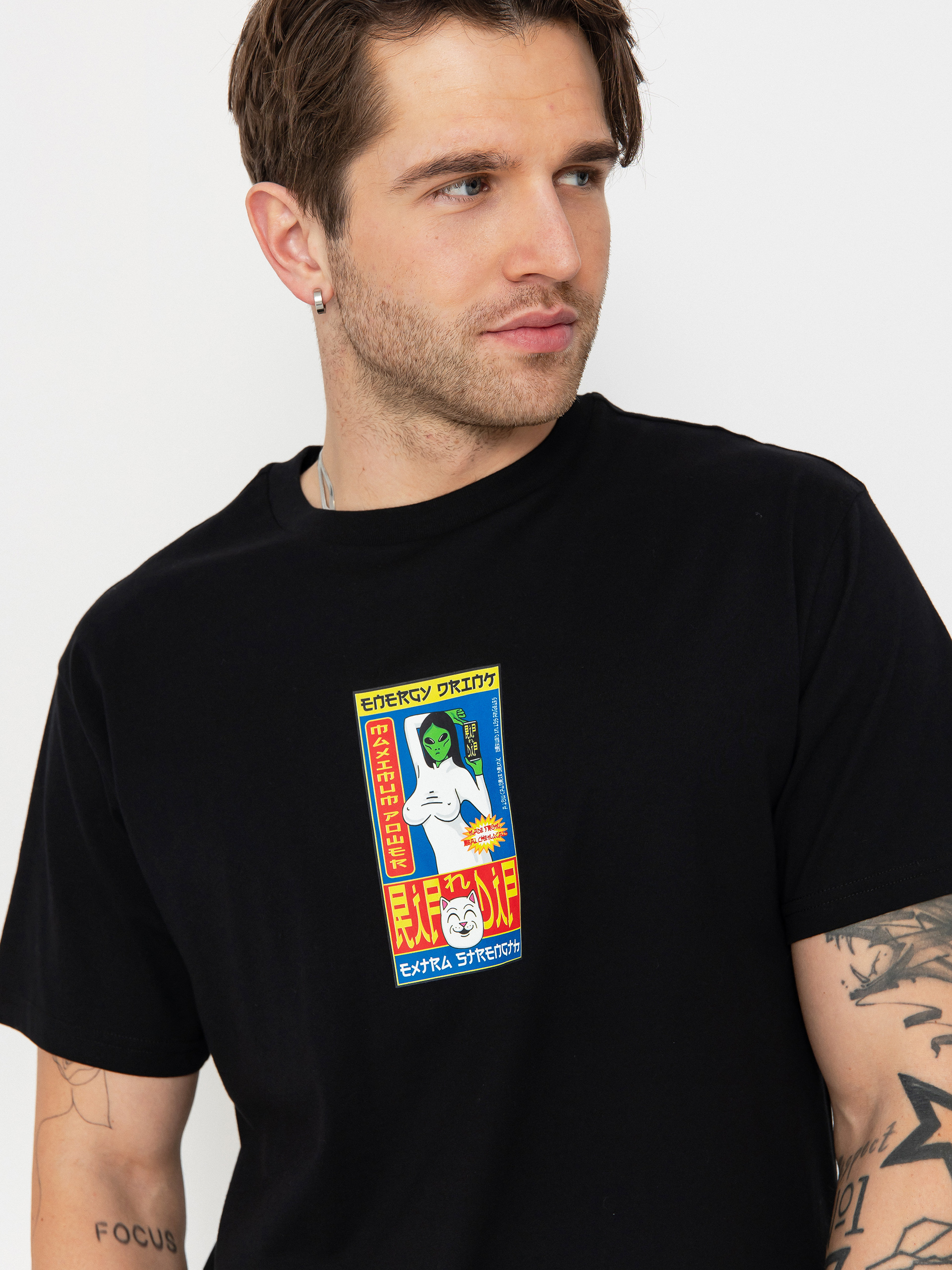 Póló RipNDip Nerms Cans (black)